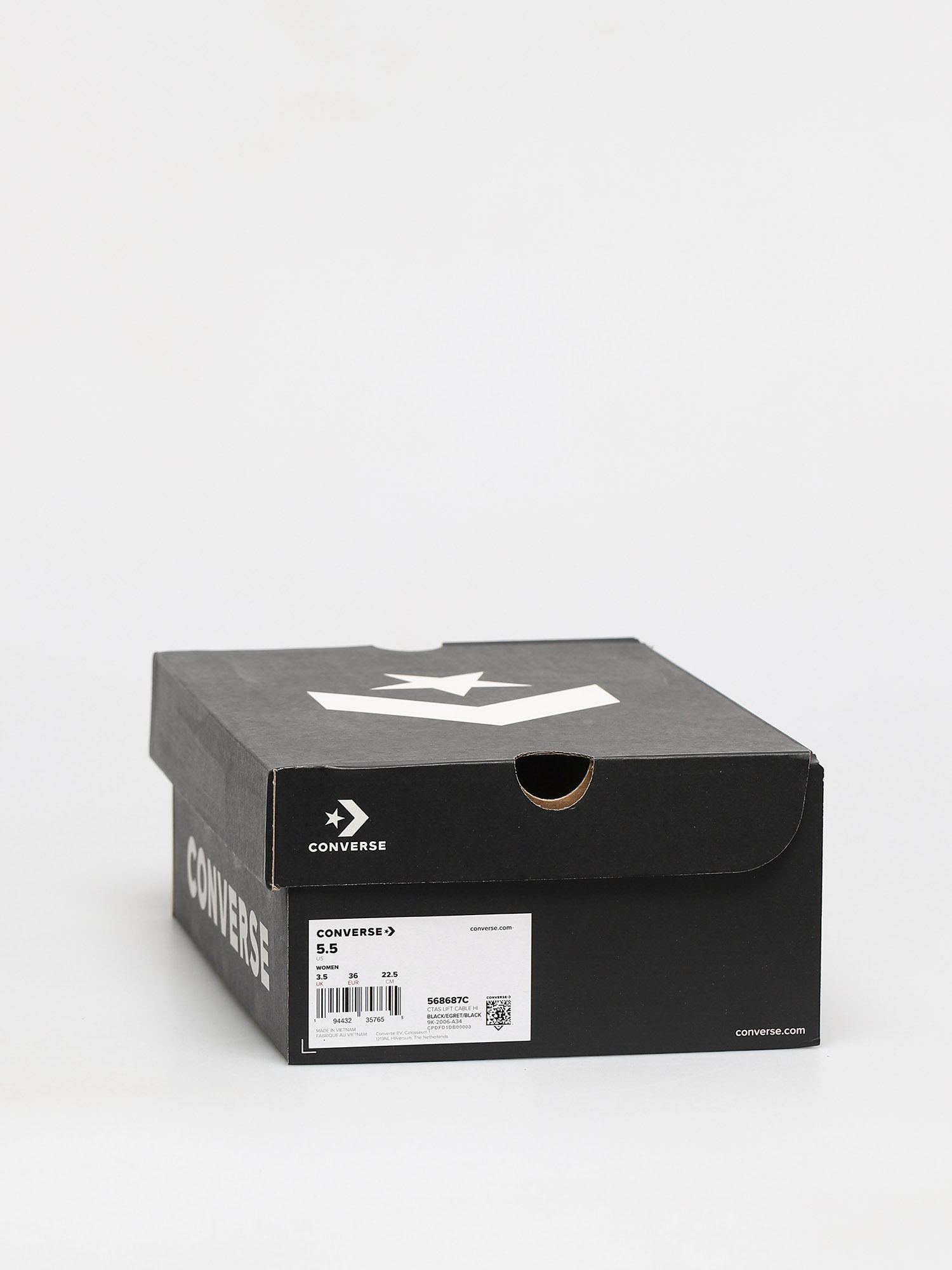 Boty Converse Chuck Taylor All Star Lift Cable Wmn (black/egret/black)