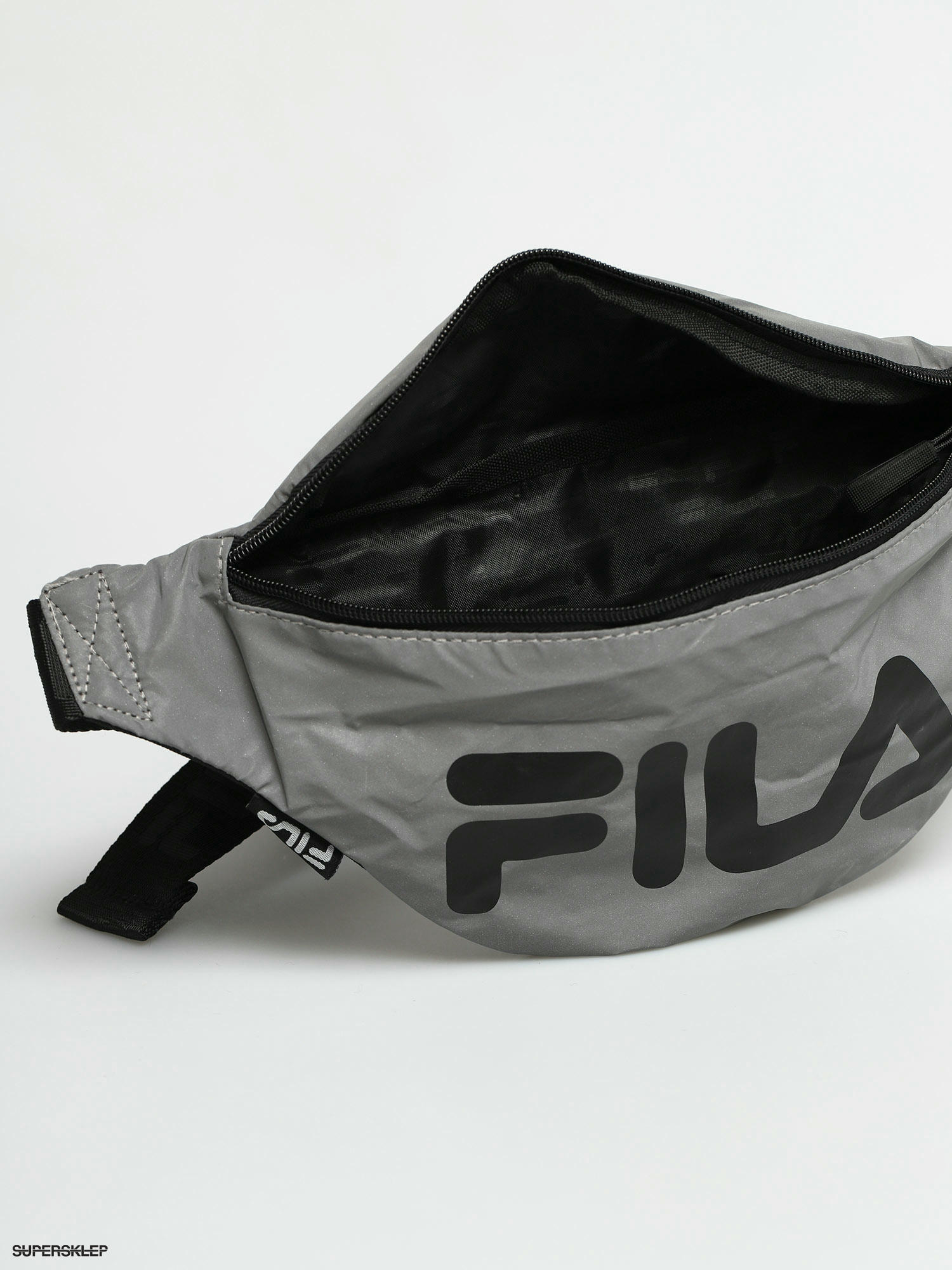 fila waist bag silver