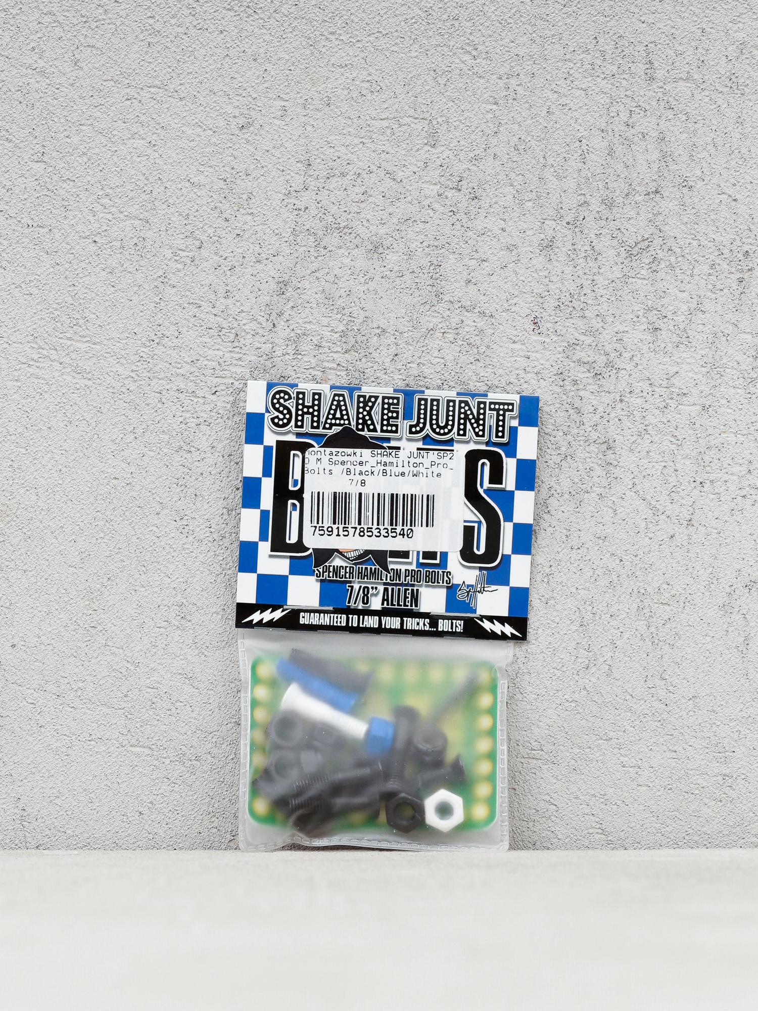 Šroubky Shake Junt Spencer Hamilton Pro Bolts (black/blue/white)