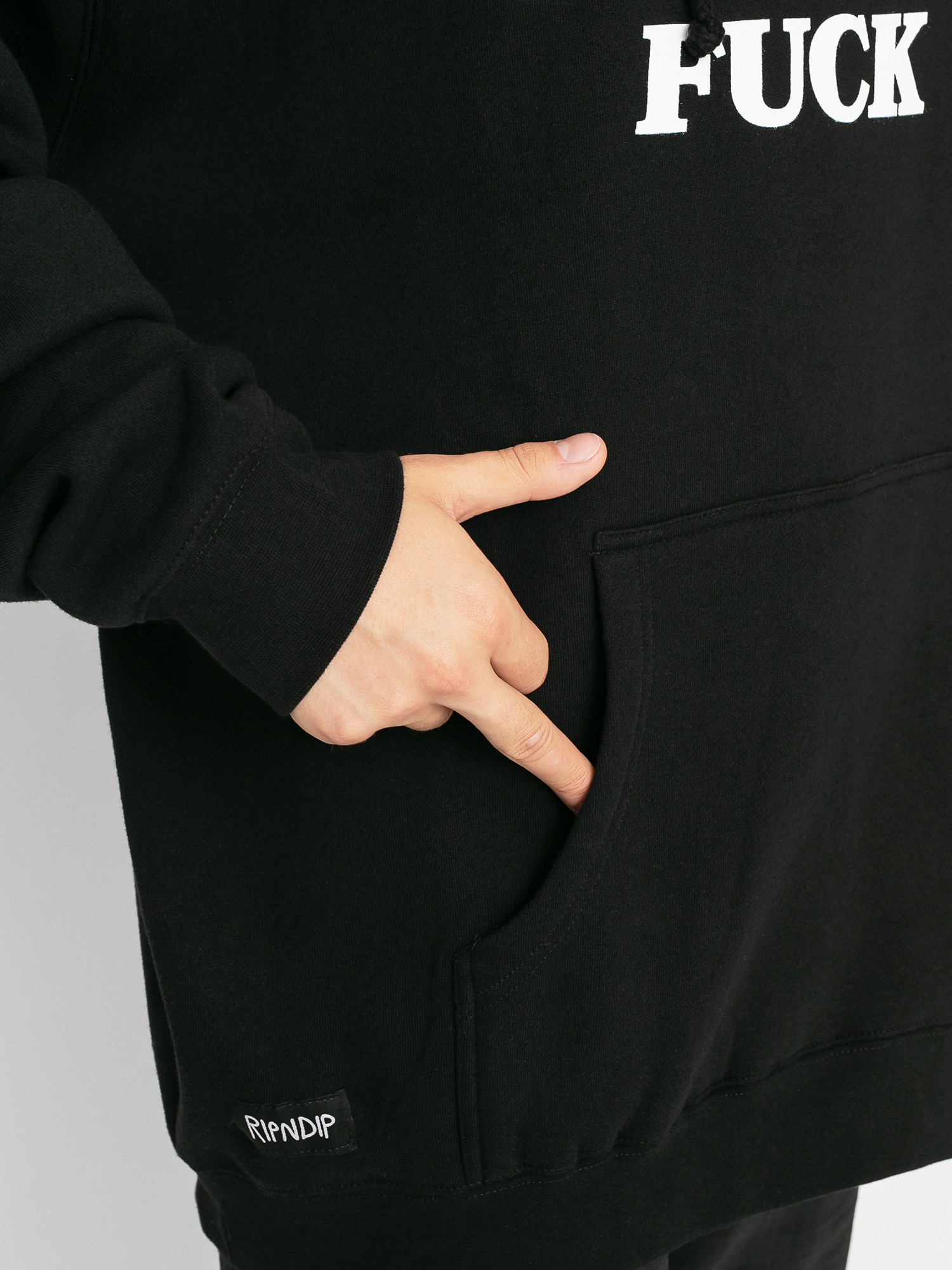 Mikina s kapucí RipNDip Fucking Fuck HD (black)