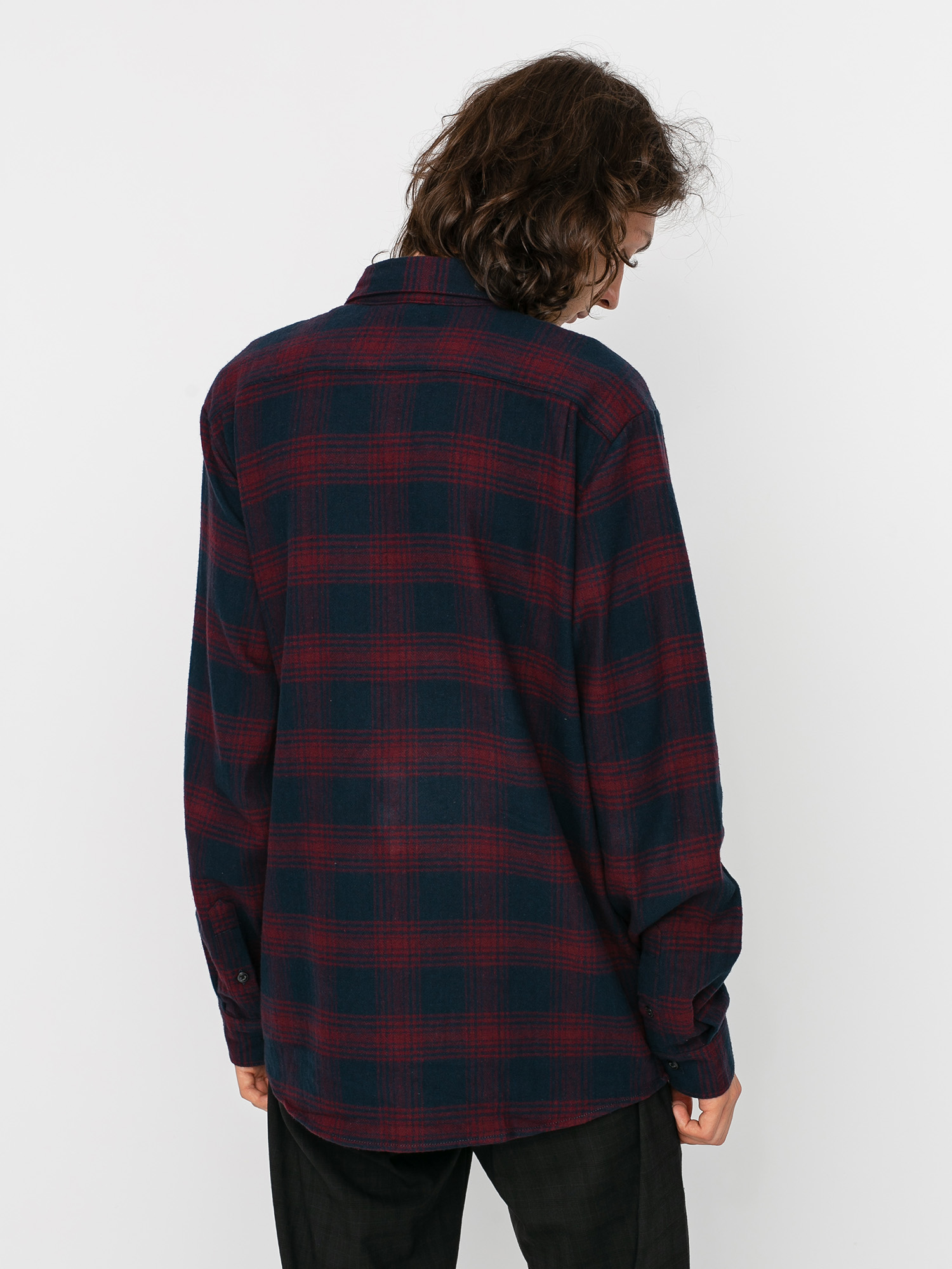 Košile Volcom Tone Stone Ls (navy)