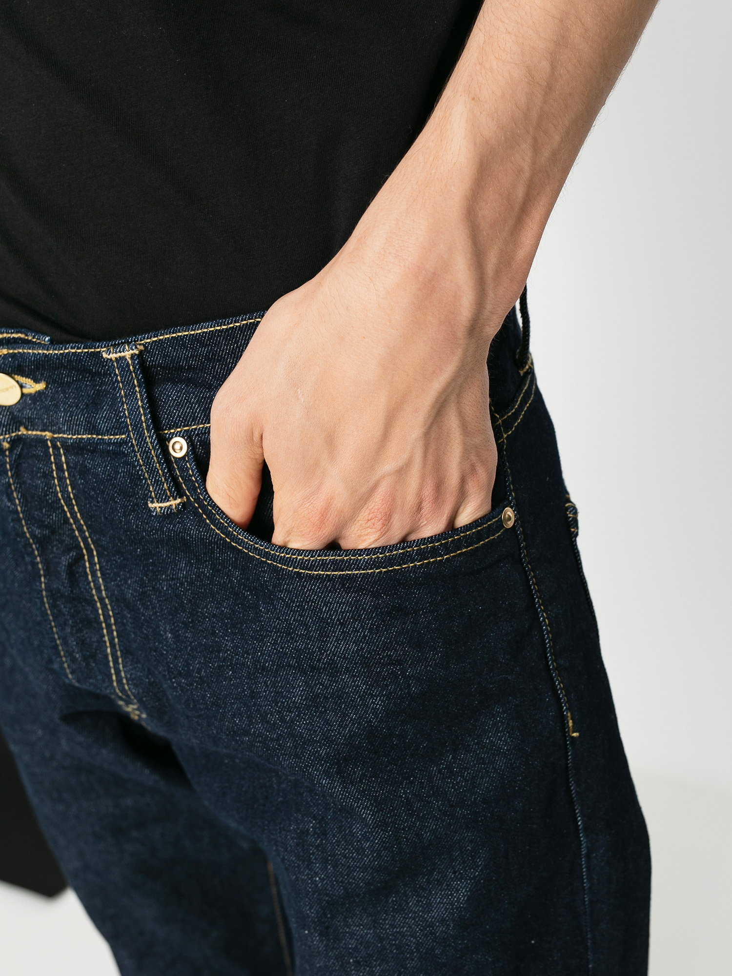 Kalhoty Carhartt WIP Klondike (blue)