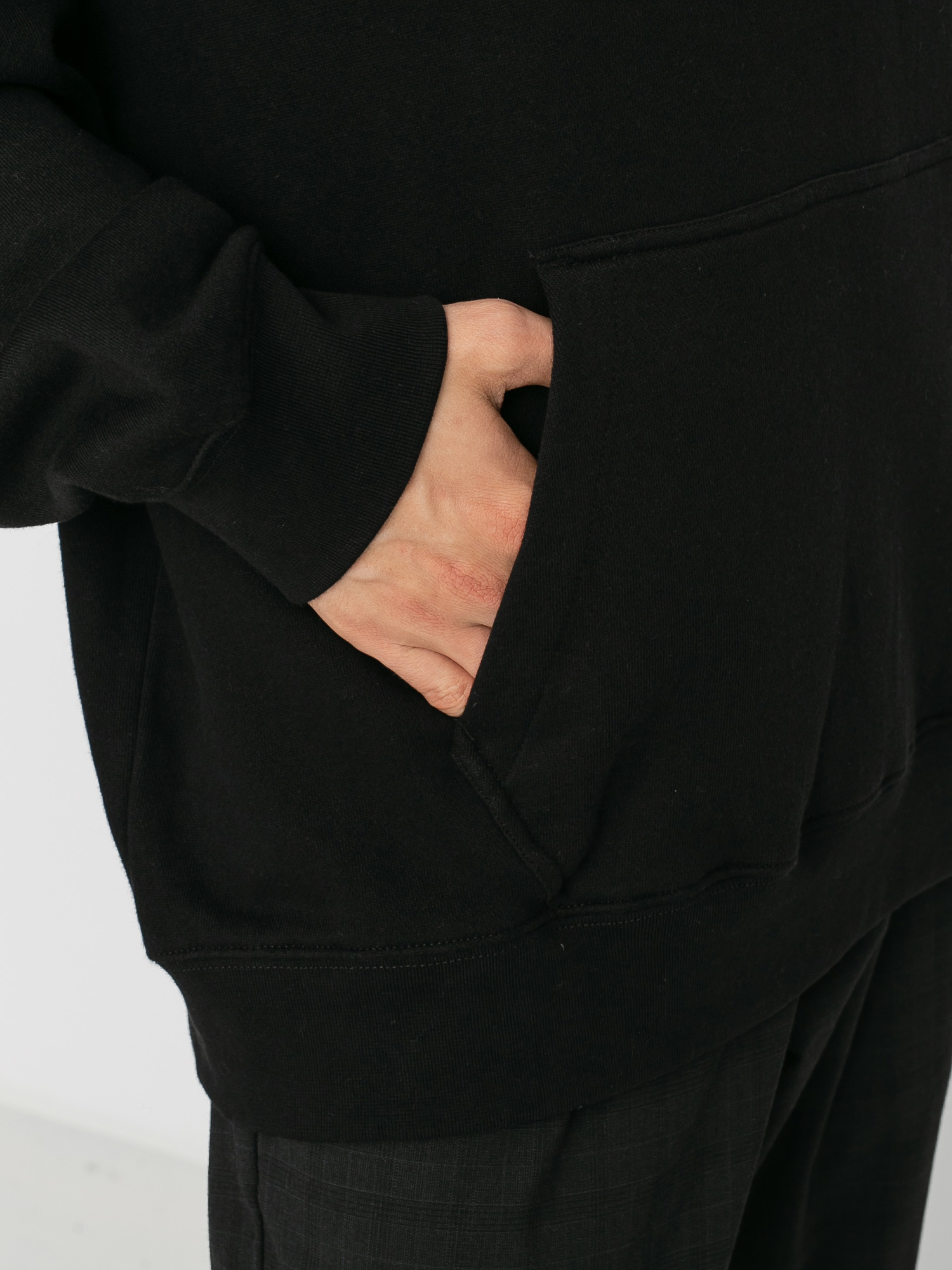 Mikina s kapucí Fox Legacy Head HD (black/black)