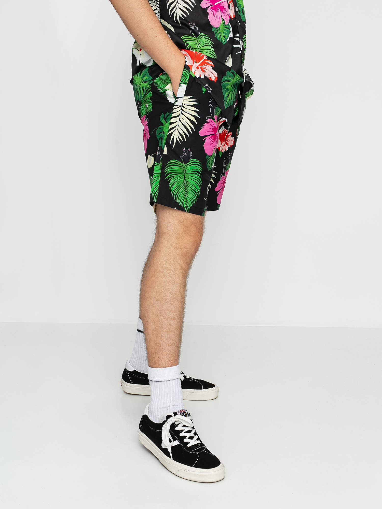 Kraťasy RipNDip Maui Nerm (black)