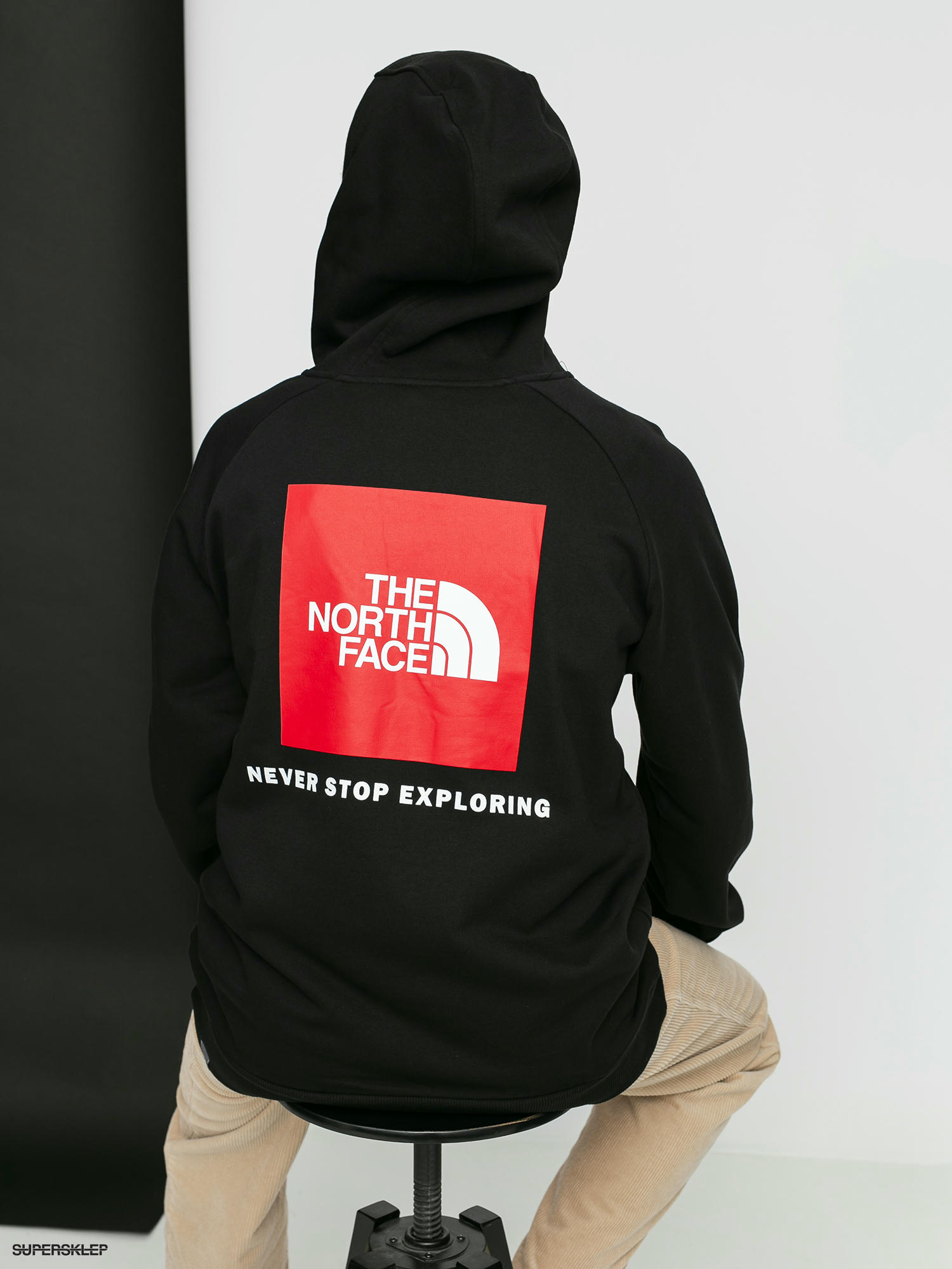 the north face red box