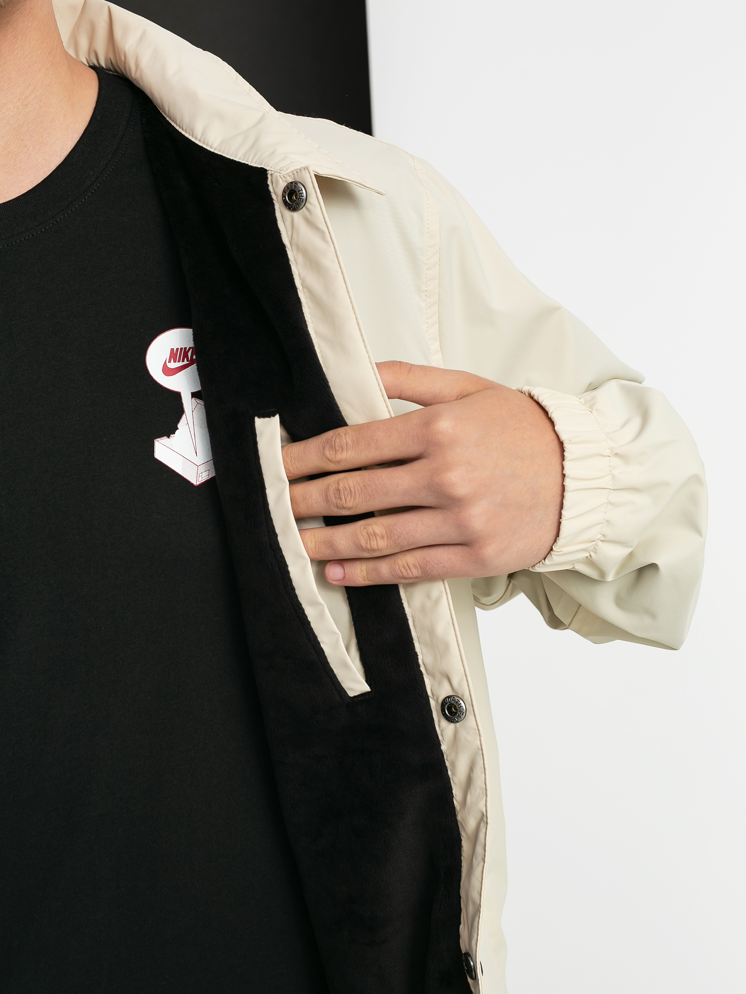 Bunda The North Face Telegraphic Coaches (bleached sand)