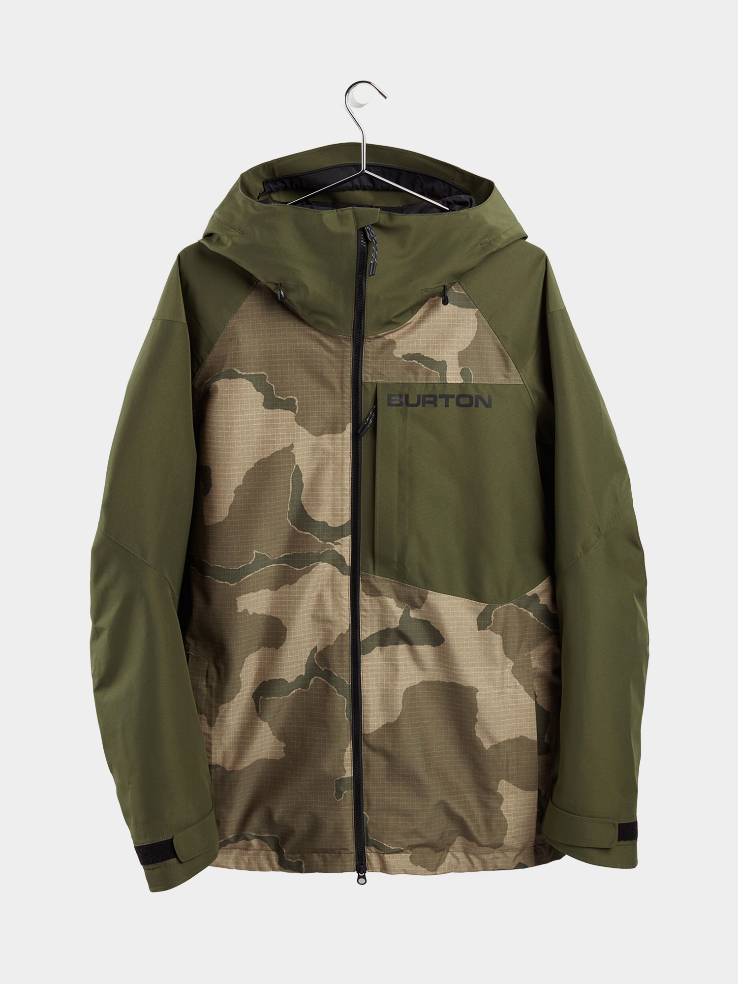 Pánská Snowboardová bunda Burton Gore Tex Radial Insulated (barren camo/keef)