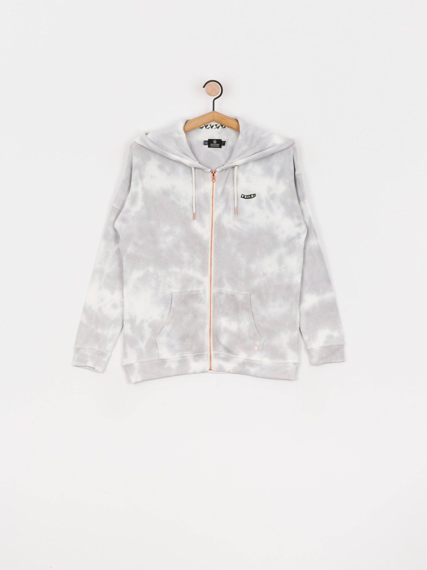 Mikina s kapucí Volcom Lil Zip HD Wmn (multi)