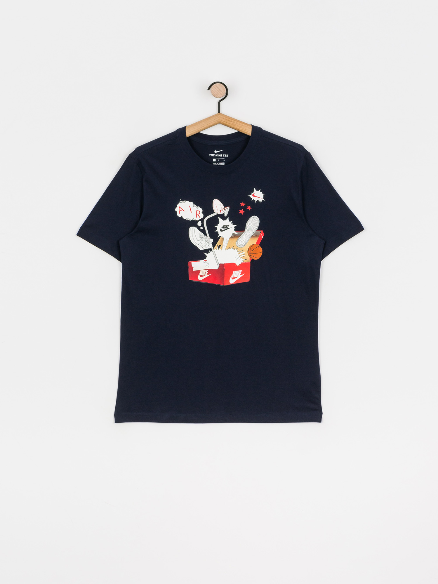 Tričko Nike Sportswear Box (obsidian)