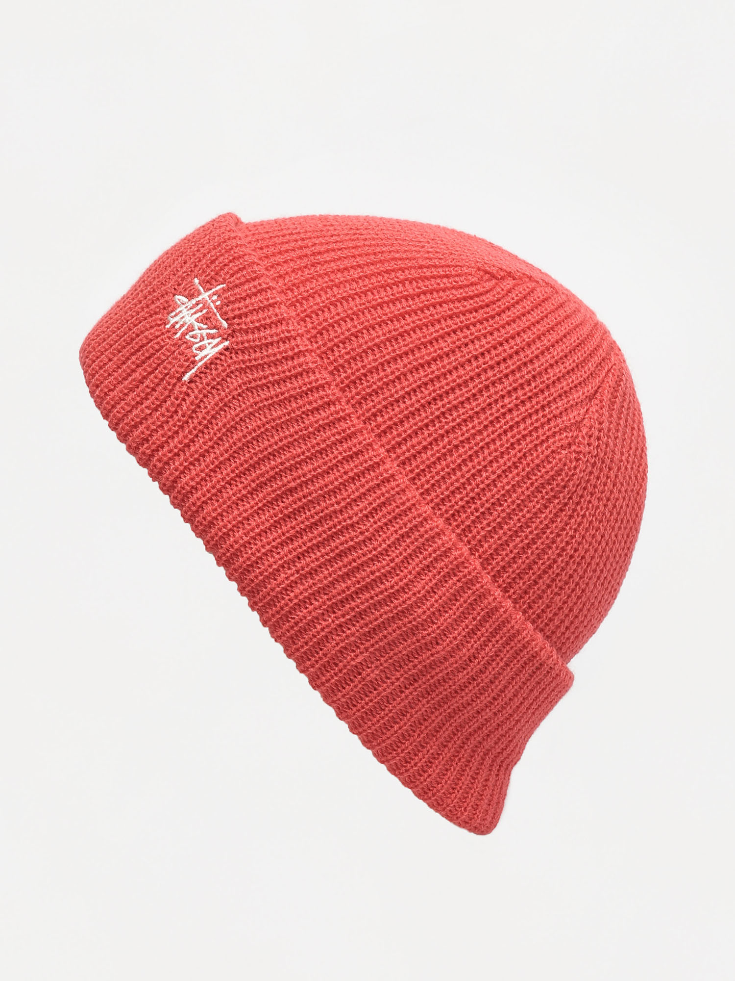 Čepice Stussy Basic Cuff (coral)