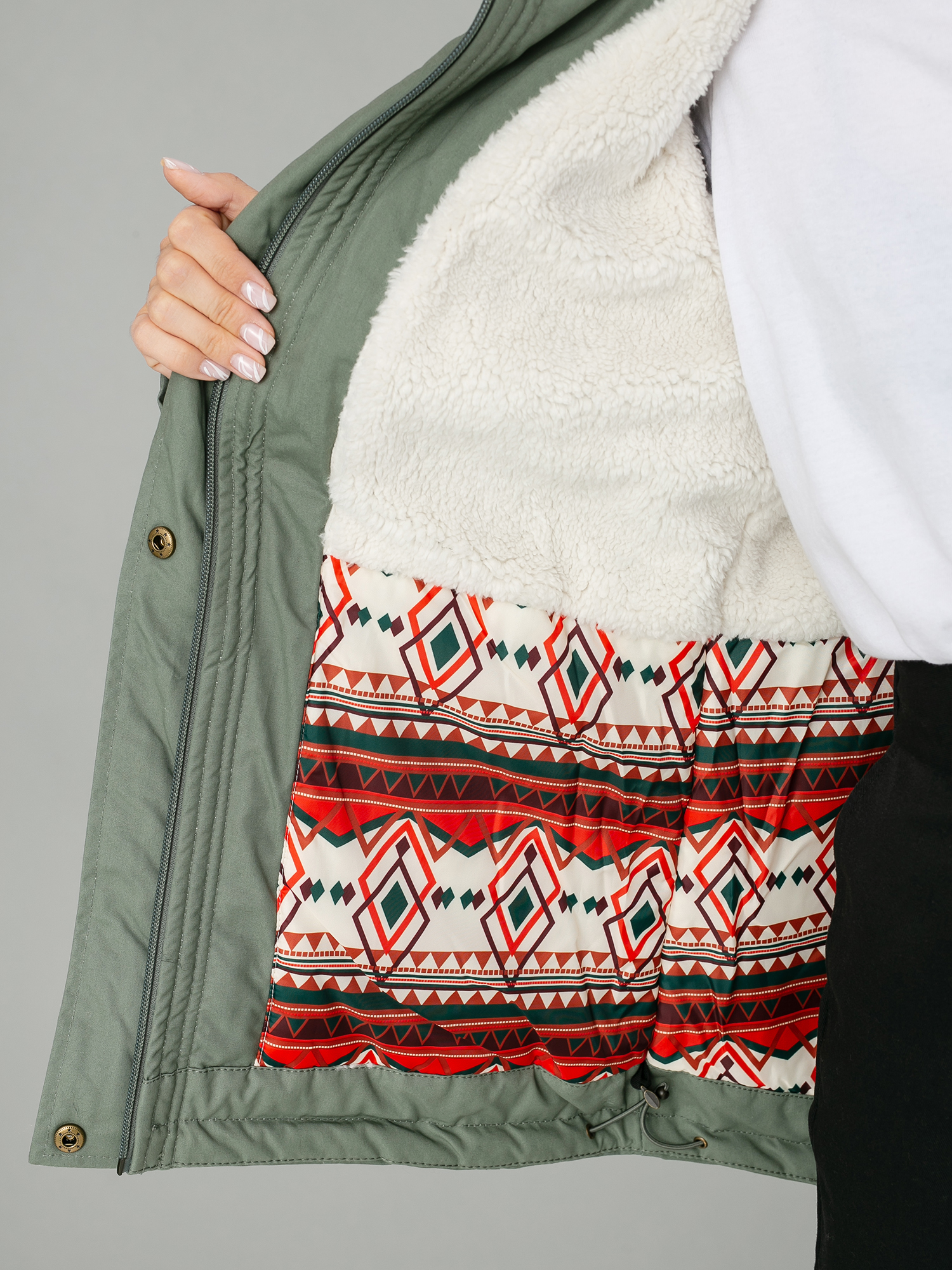 Bunda Iriedaily Hopi Kishory Wmn (olive)