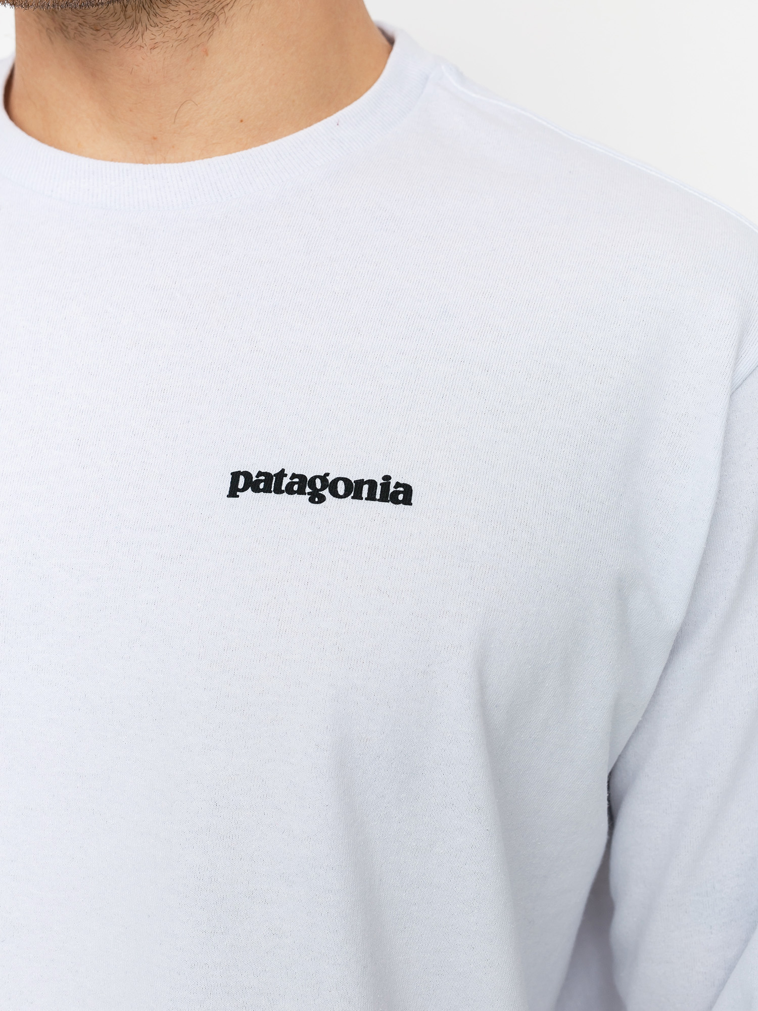 Triko Patagonia P 6 Logo Responsibili (white)