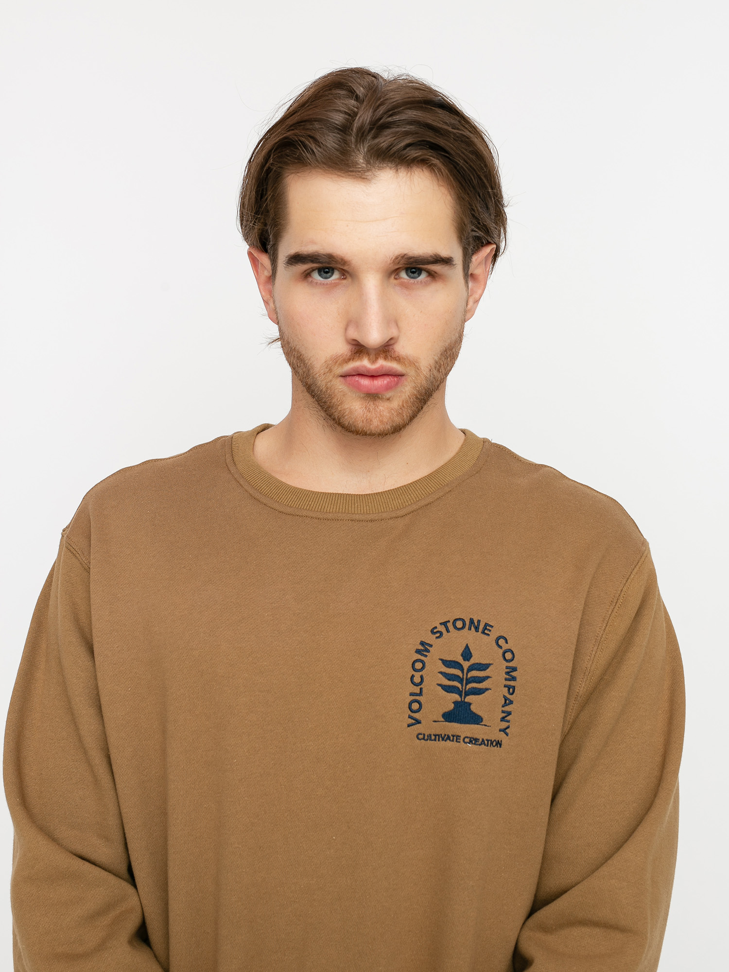 Mikina Volcom Merick Crew (sanddune)