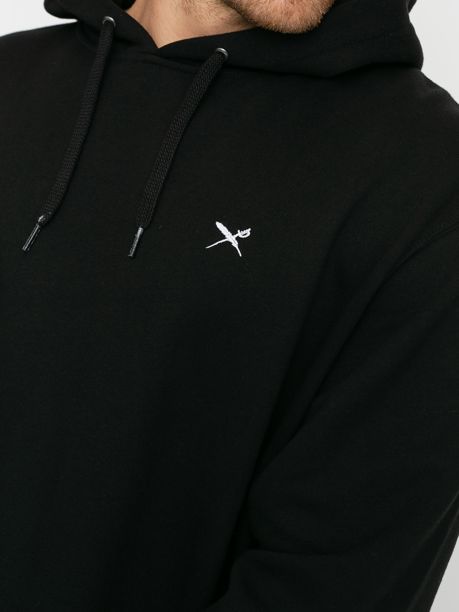 Mikina s kapucí Iriedaily Mini Flag 2 HD (black)