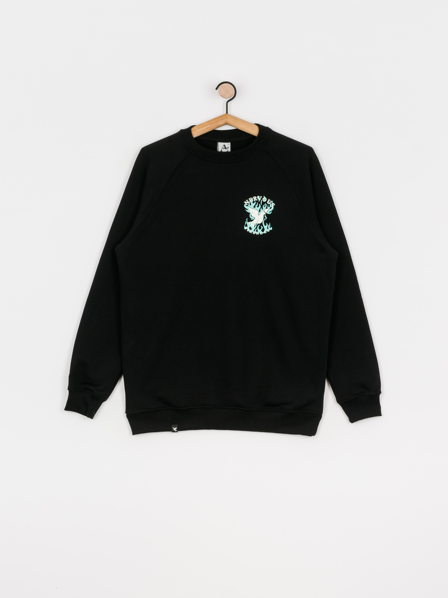 Mikina Nervous Reglan Fire (black)