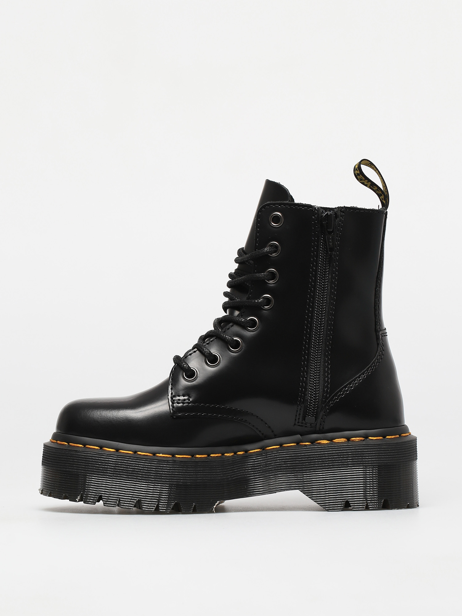 Boty Dr. Martens Jadon (polished smooth black)