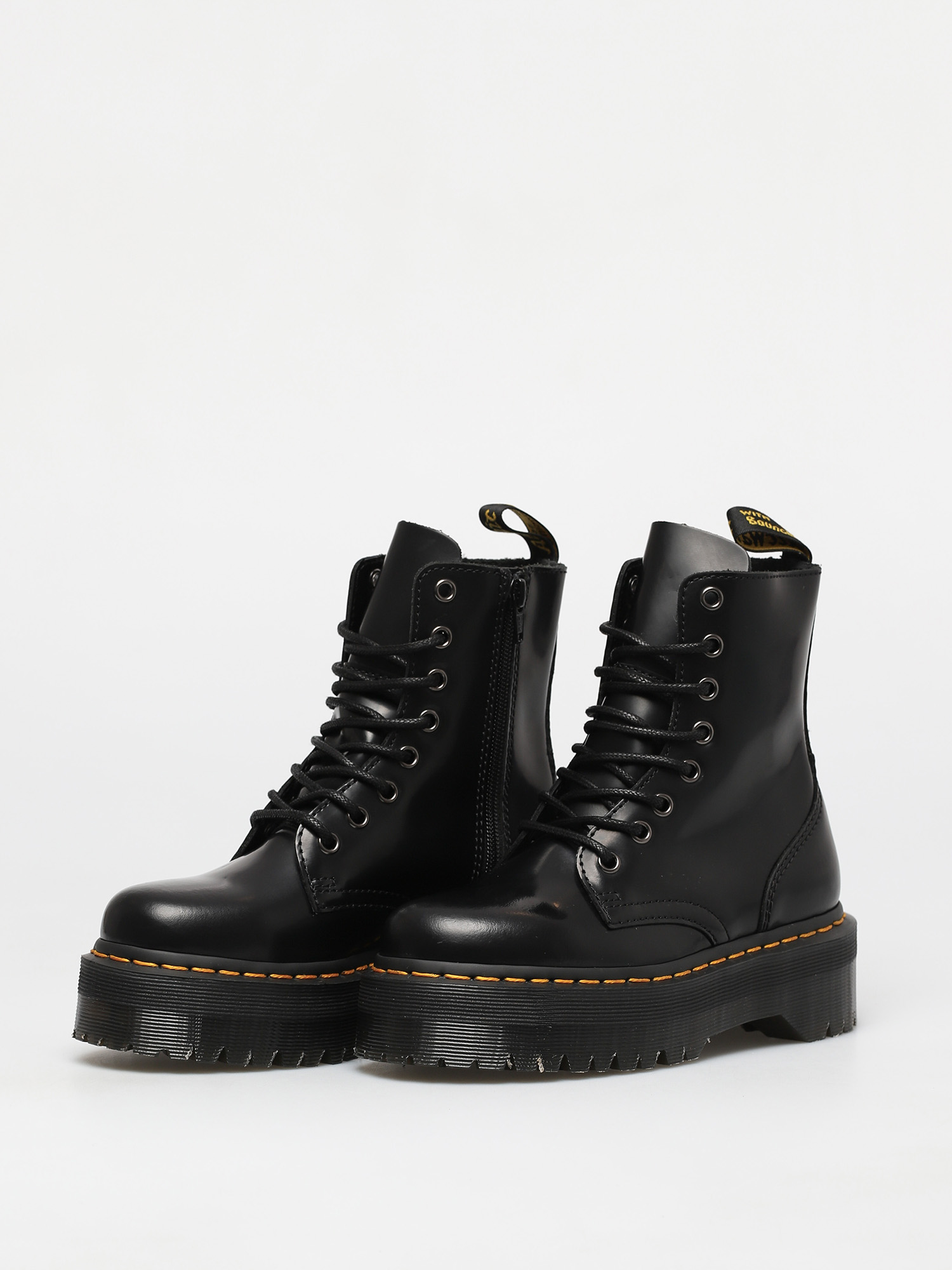 Boty Dr. Martens Jadon (polished smooth black)