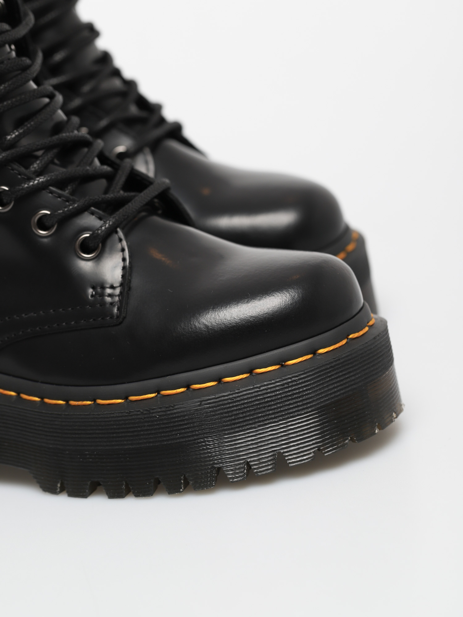 Boty Dr. Martens Jadon (polished smooth black)