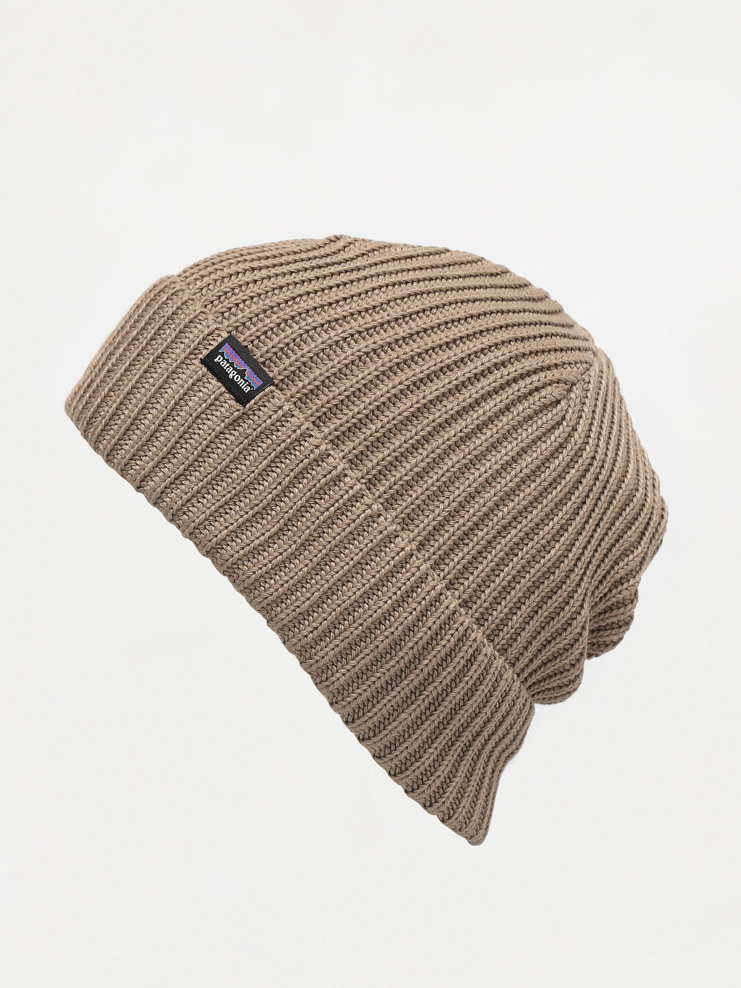 Čepice Patagonia Fishermans Rolled Beanie (ash tan)