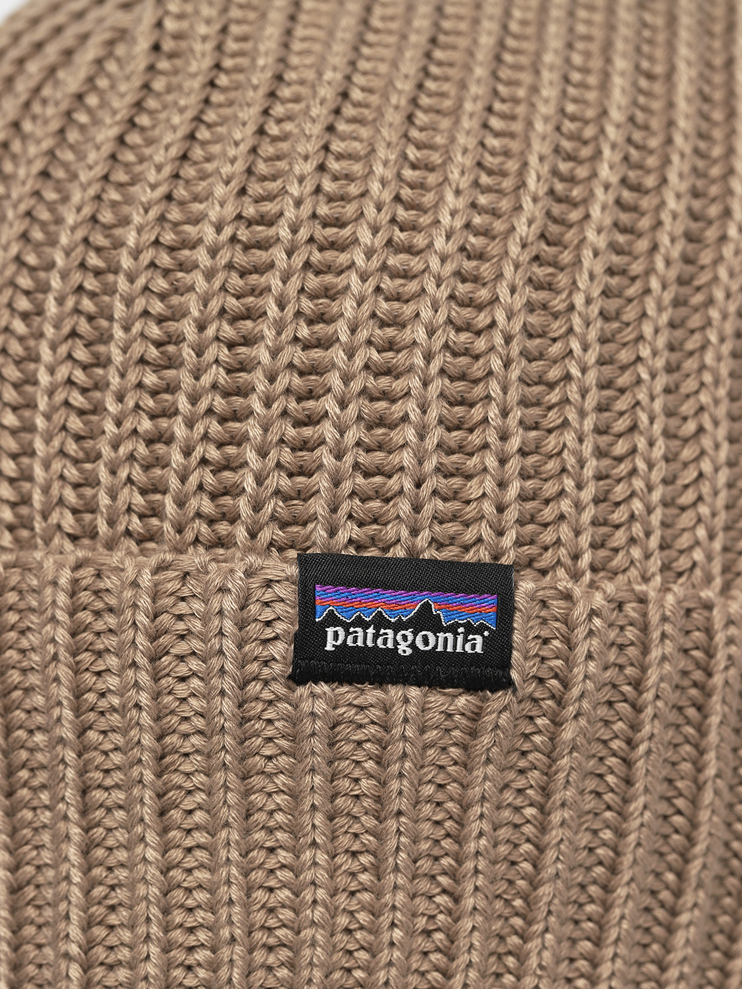 Čepice Patagonia Fishermans Rolled Beanie (ash tan)
