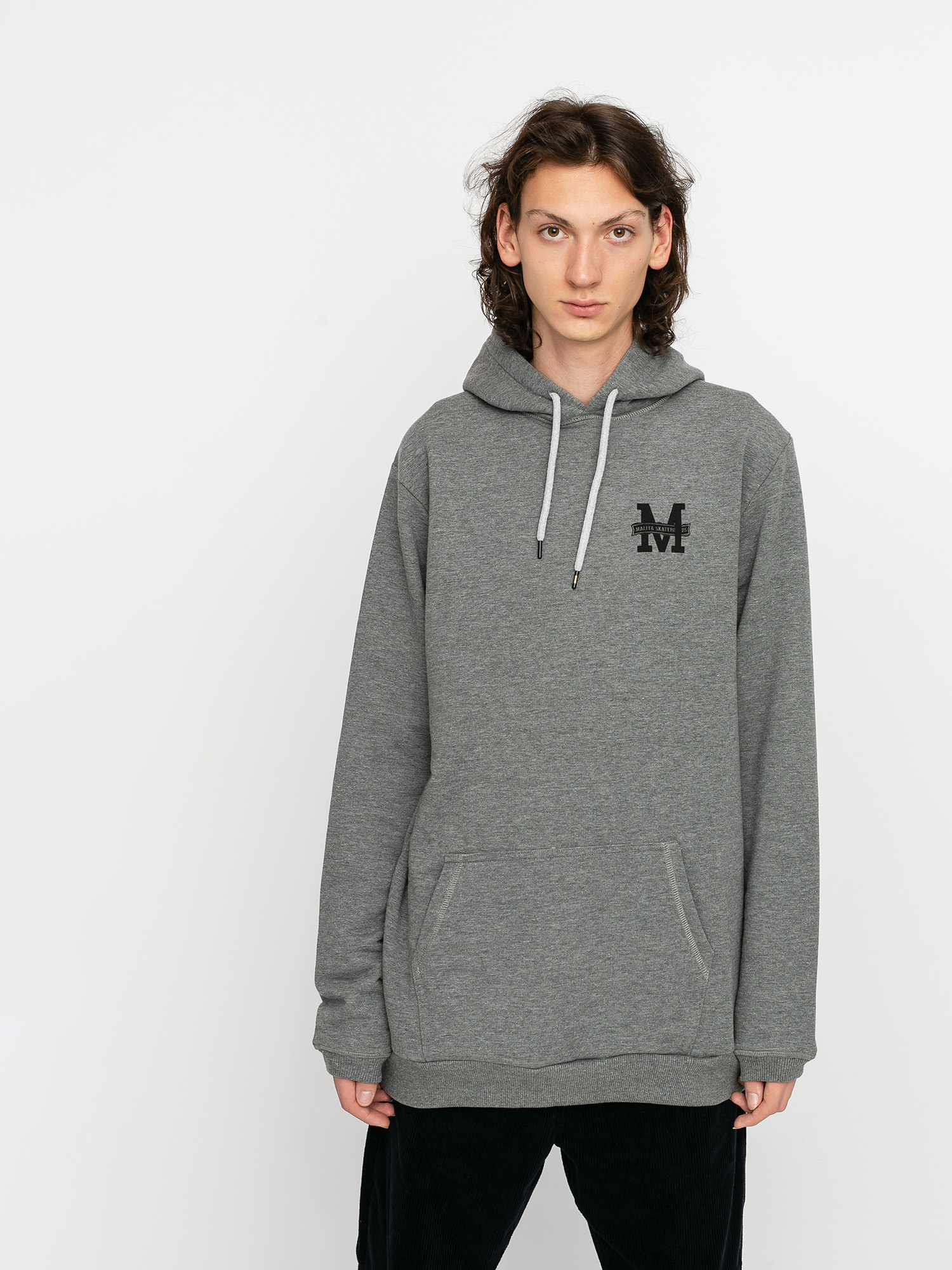 Mikina s kapucí Malita Monkey HD (wild heather grey)