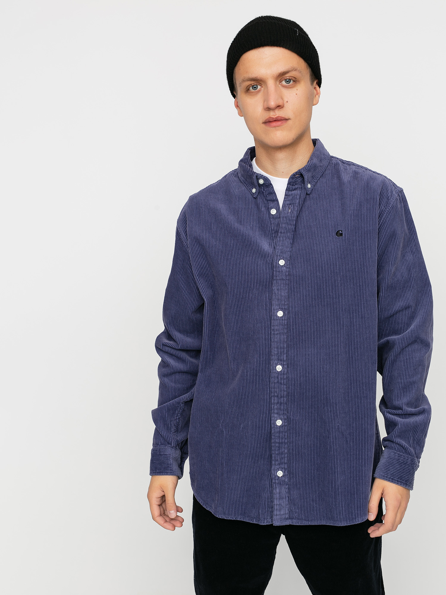 Košile Carhartt WIP Madison Cord (cold viola)