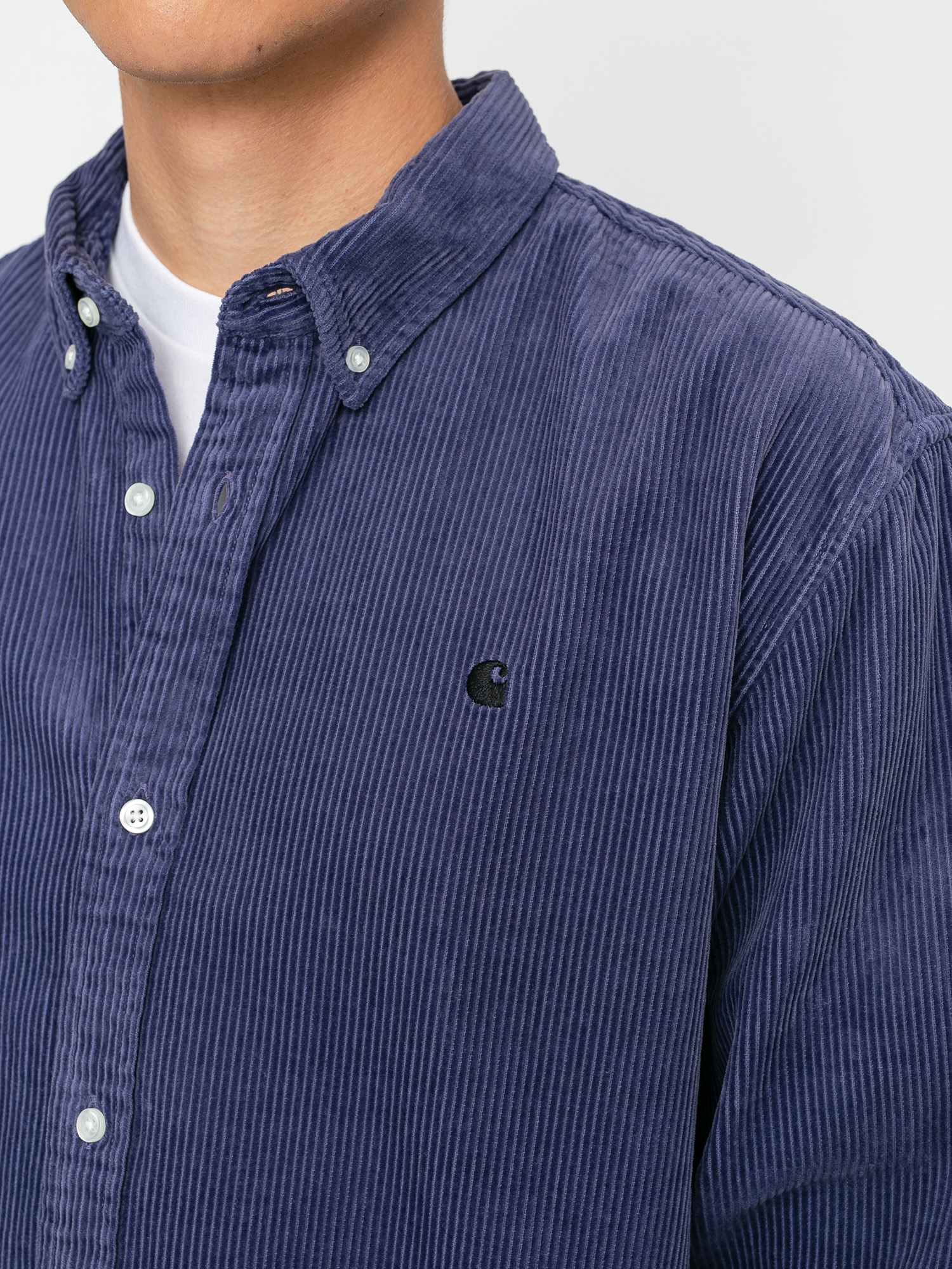 Košile Carhartt WIP Madison Cord (cold viola)