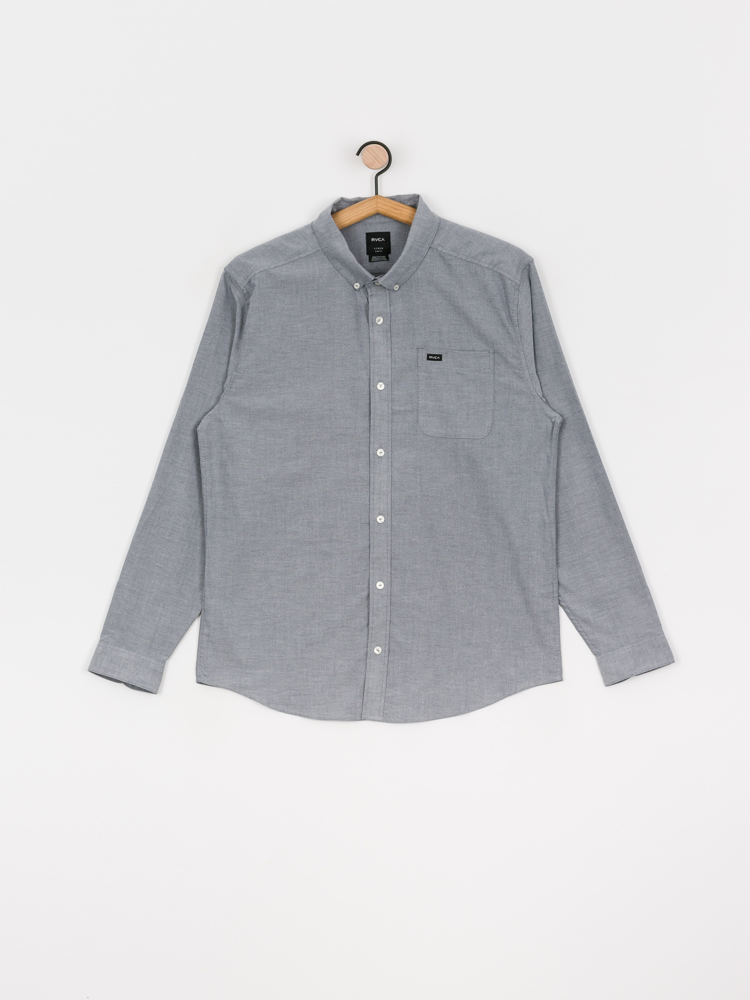 Košile RVCA Thatll Do Stretch Ls (distant blue)