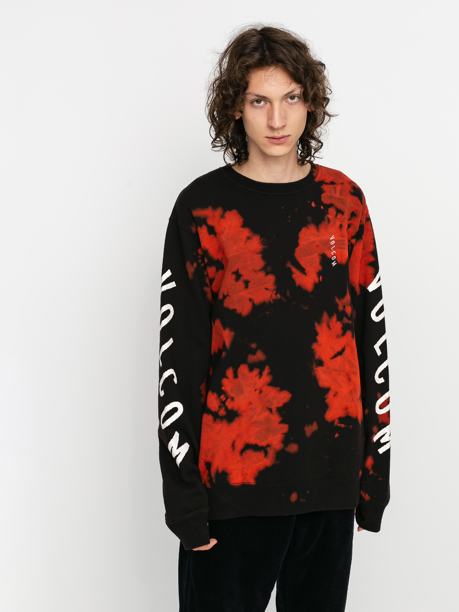 Mikina Volcom Merick Crew (new black)