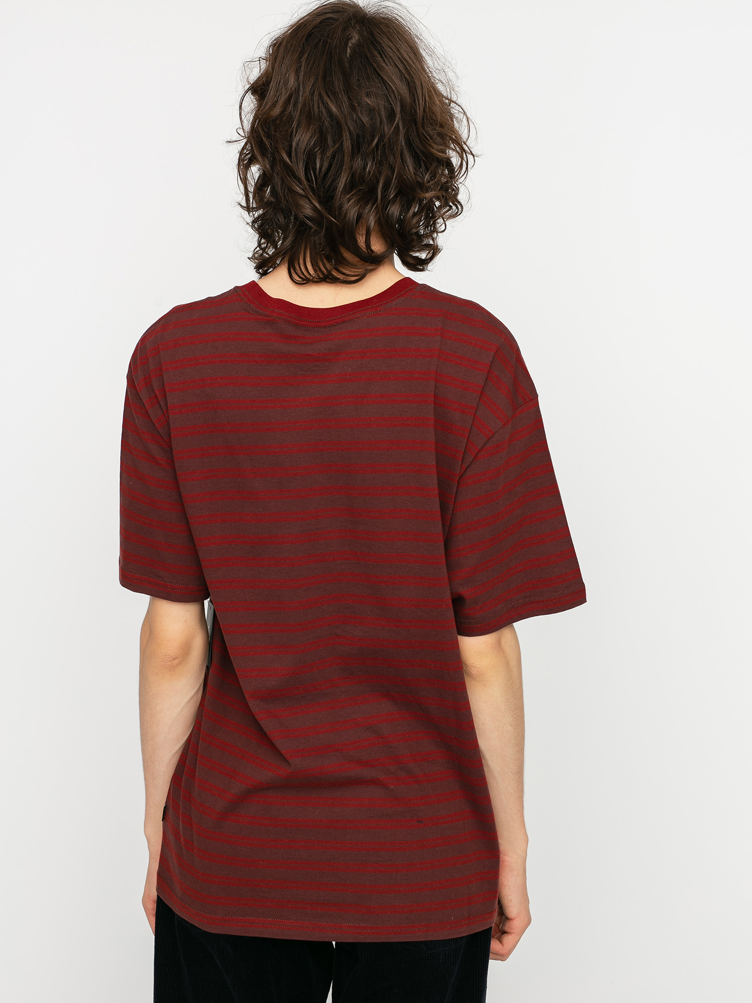 Tričko Brixton Hilt Melter (dark brick/wine)