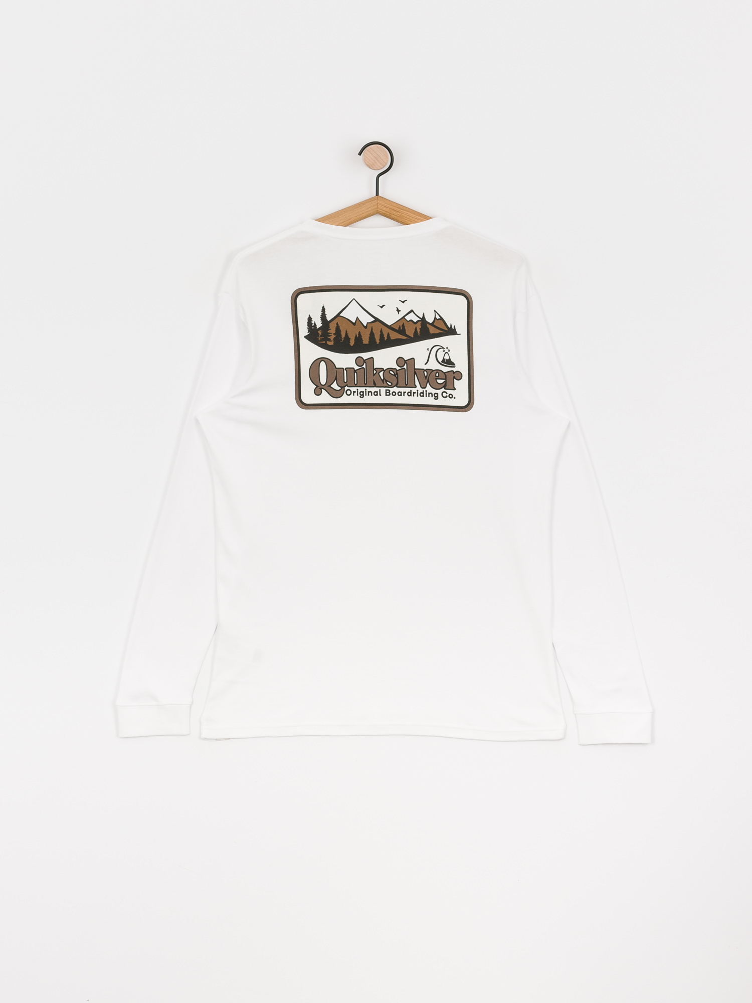 Triko Quiksilver Old Habit (white)