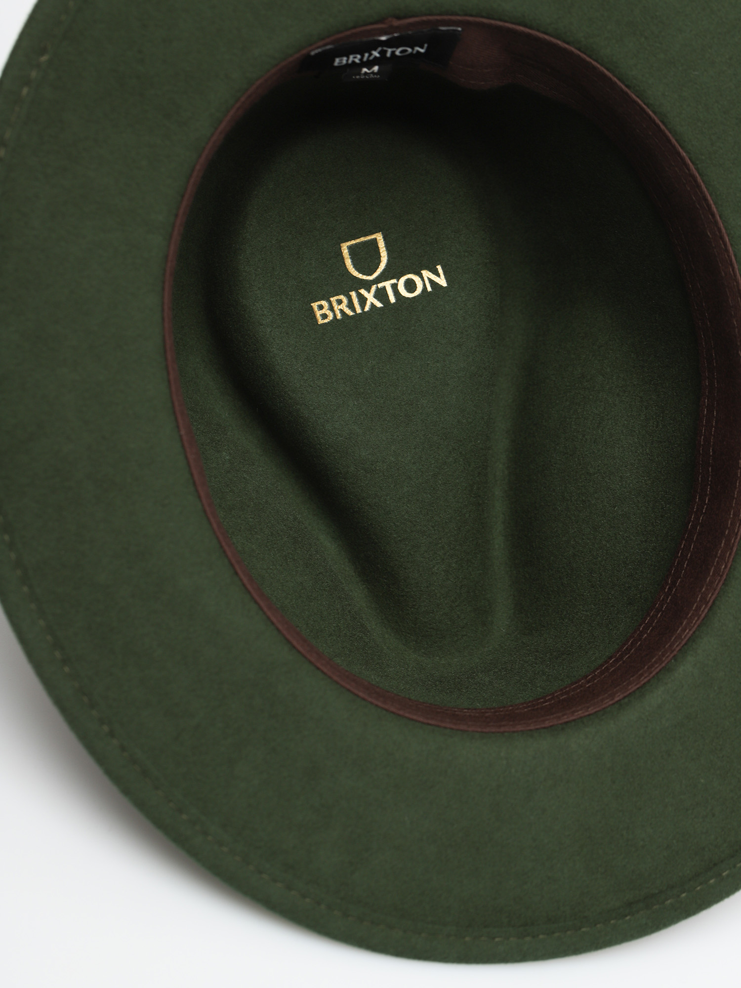 Klobouk Brixton Messer Fedora (moss)