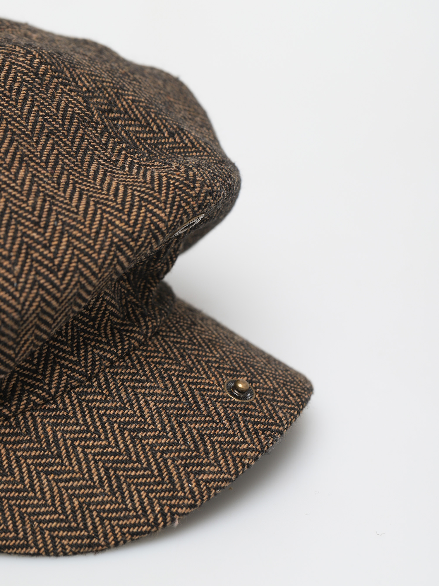 Klobouk s kšiltem Brixton Brood Snap Cap (brown/khaki)