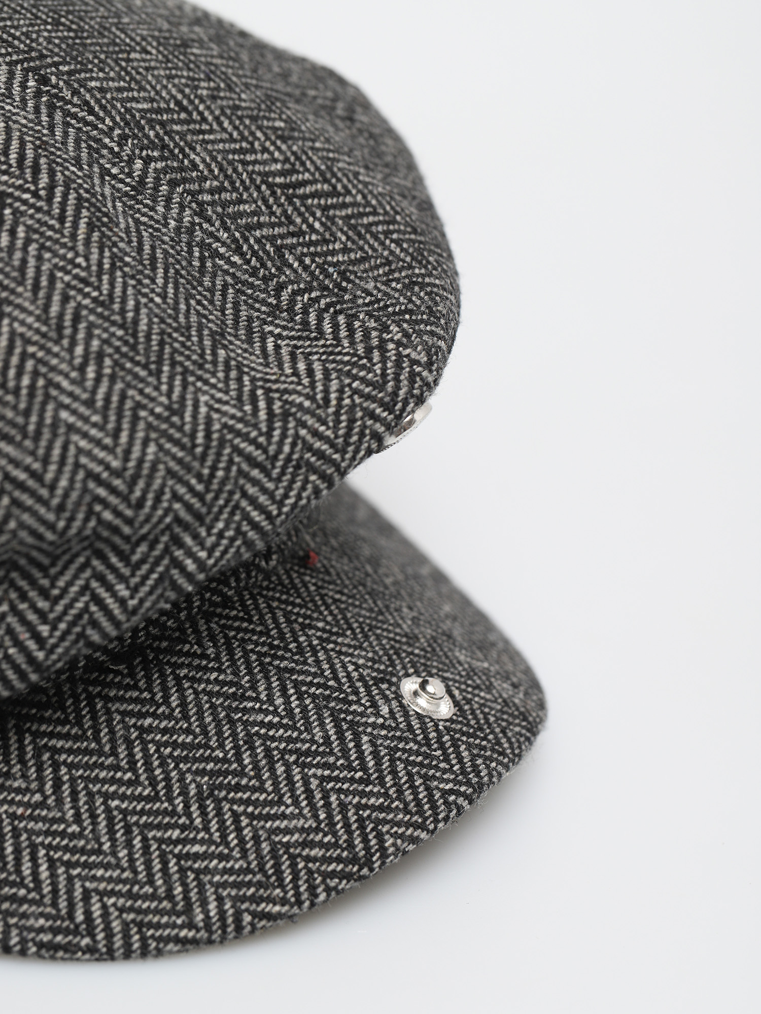 Klobouk s kšiltem Brixton Brood Snap Cap (grey/black)