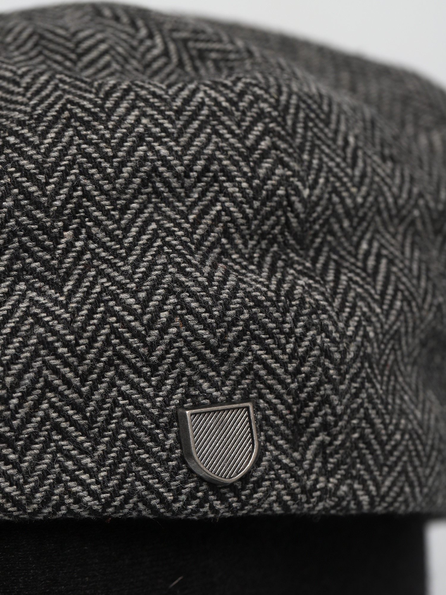 Klobouk s kšiltem Brixton Brood Snap Cap (grey/black)