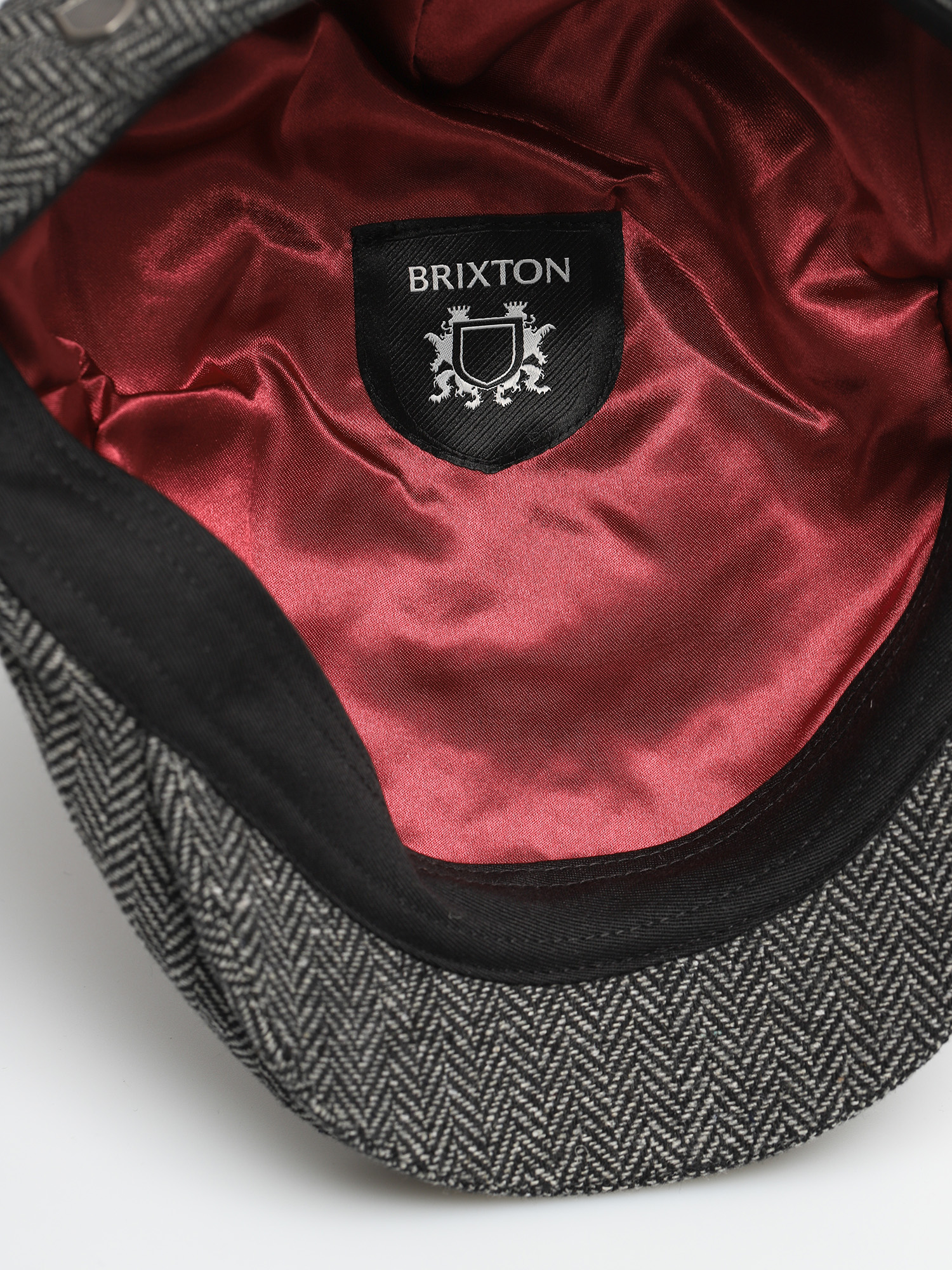 Klobouk s kšiltem Brixton Hooligan Snap Cap (grey/black)