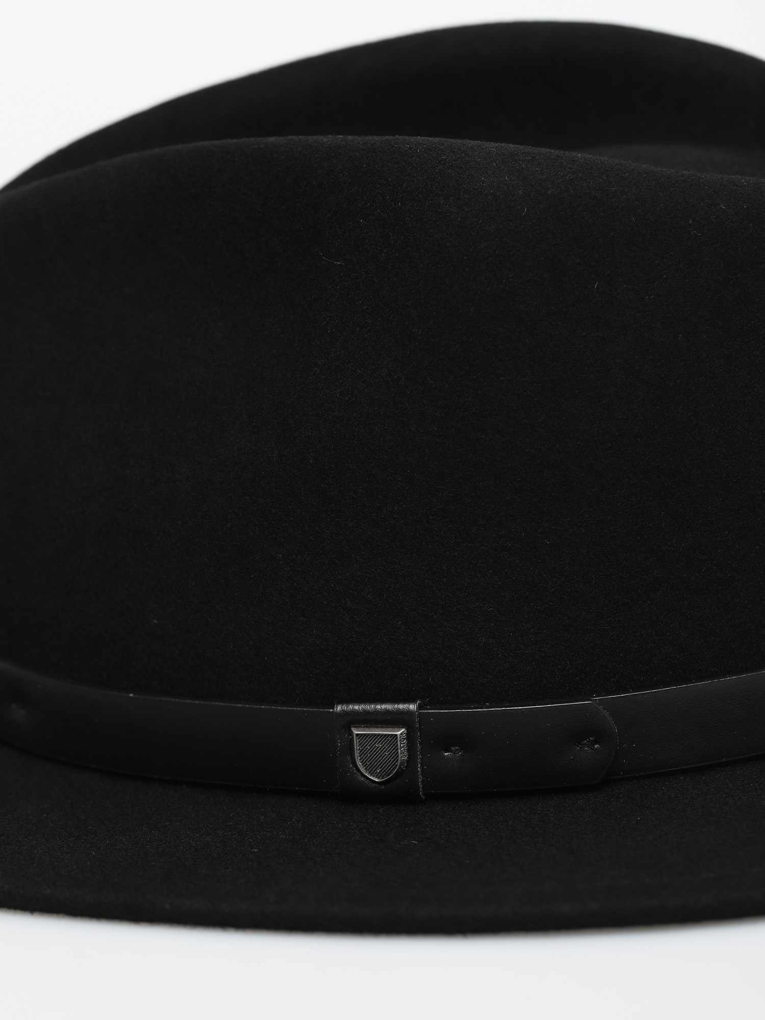 Klobouk Brixton Messer Fedora (black/black)