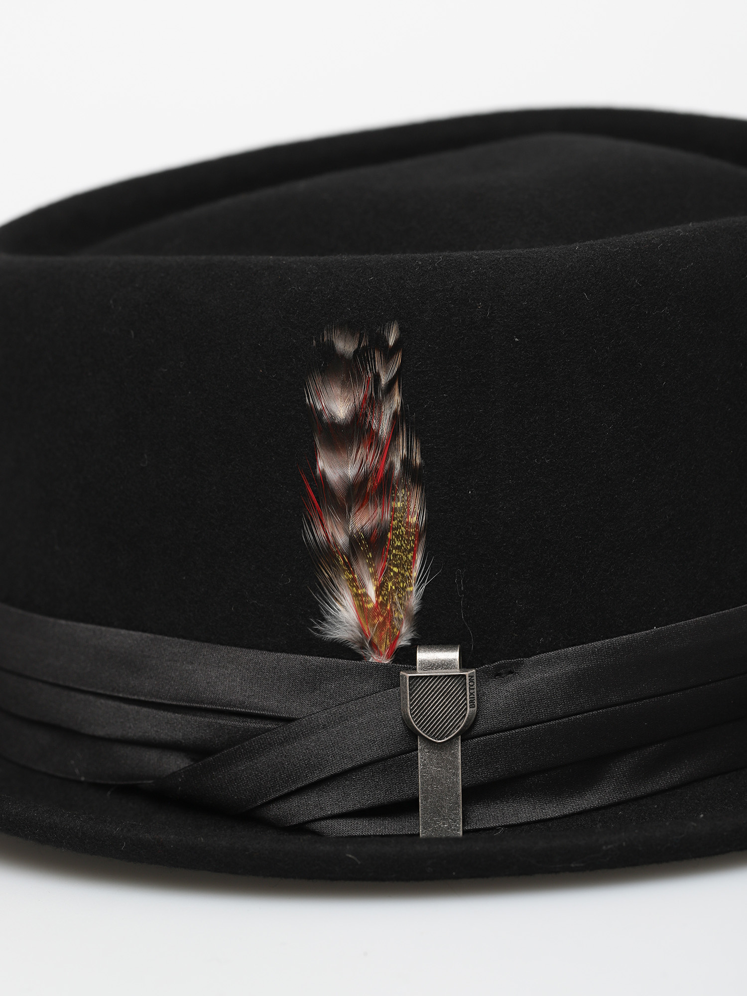 Klobouk Brixton Stout Pork Pie (black/black)