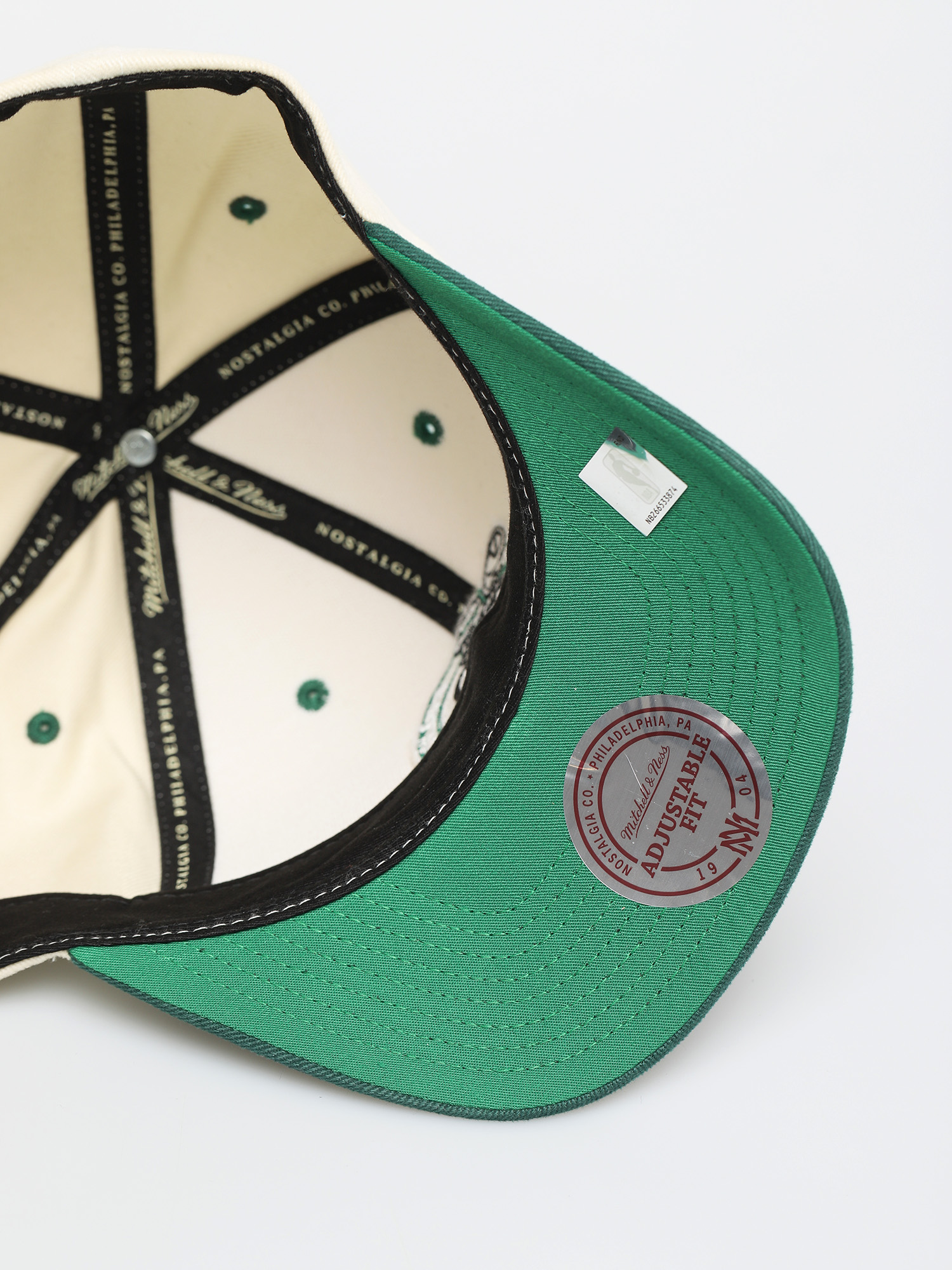 Kšiltovka  Mitchell & Ness Pro Crown ZD (boston celtics/white/green)
