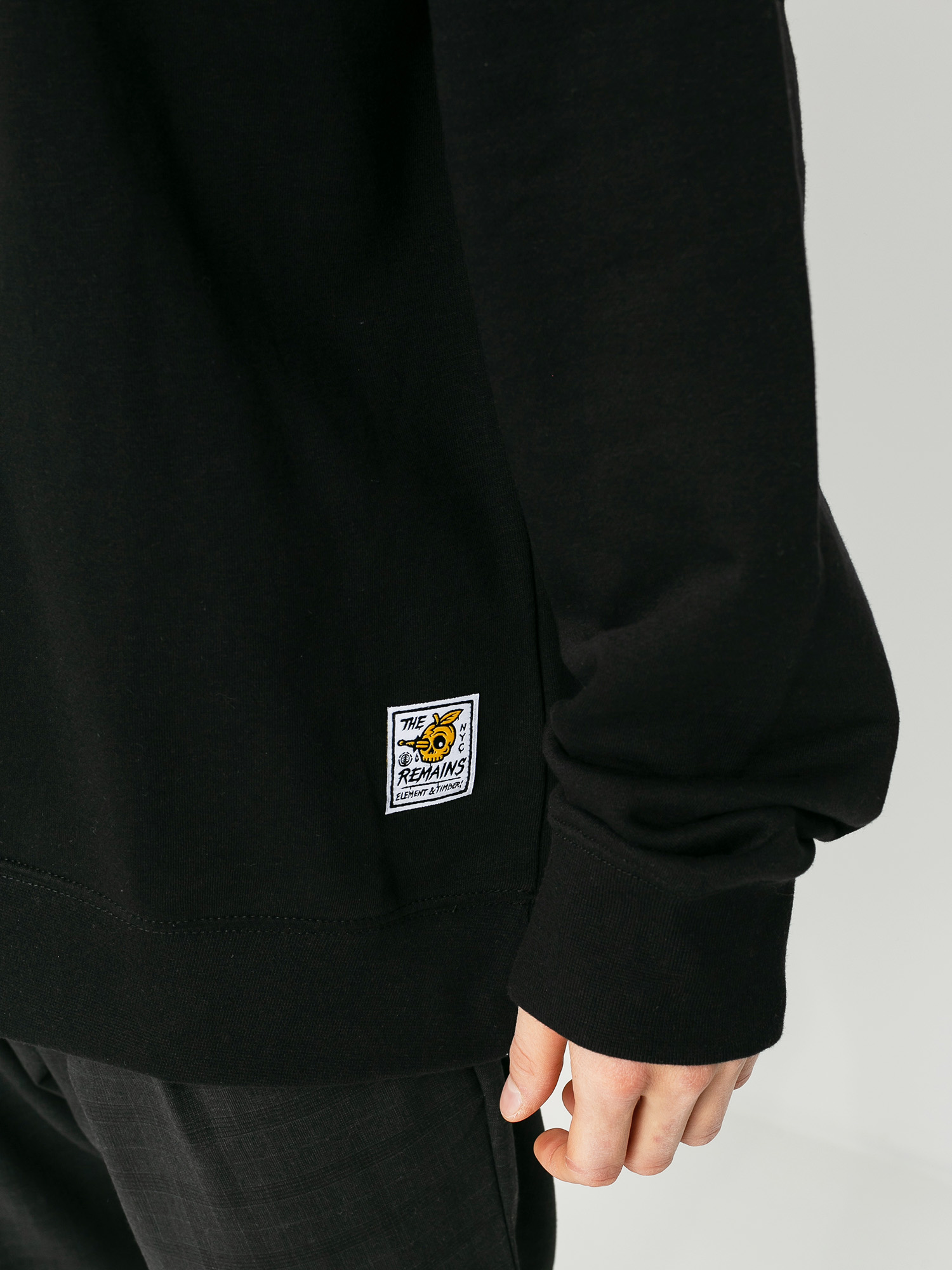 Mikina Element I Heart Crew (flint black)