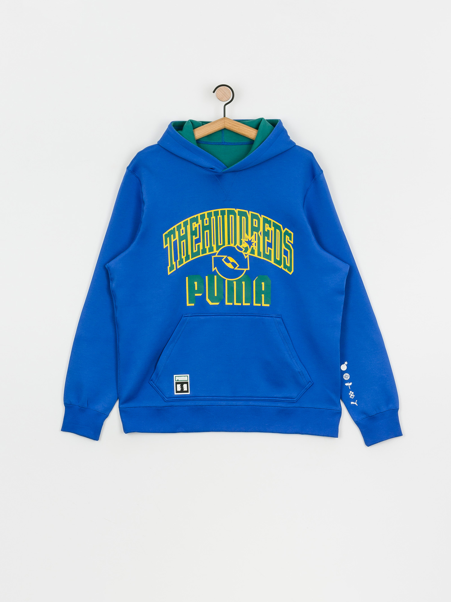 Mikina s kapucí Puma X The Hundreds Rev HD (olympian blue)