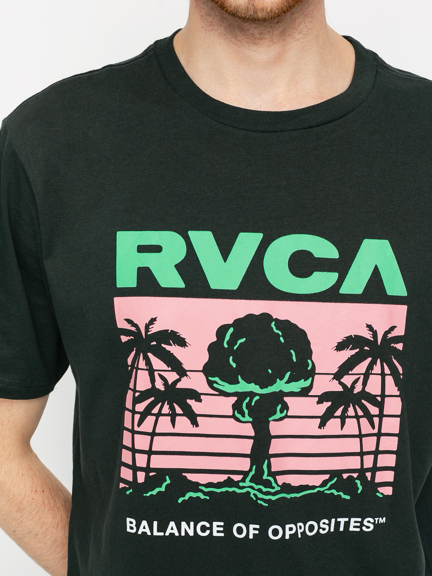 Tričko RVCA Nuclear Paradise (pirate black)