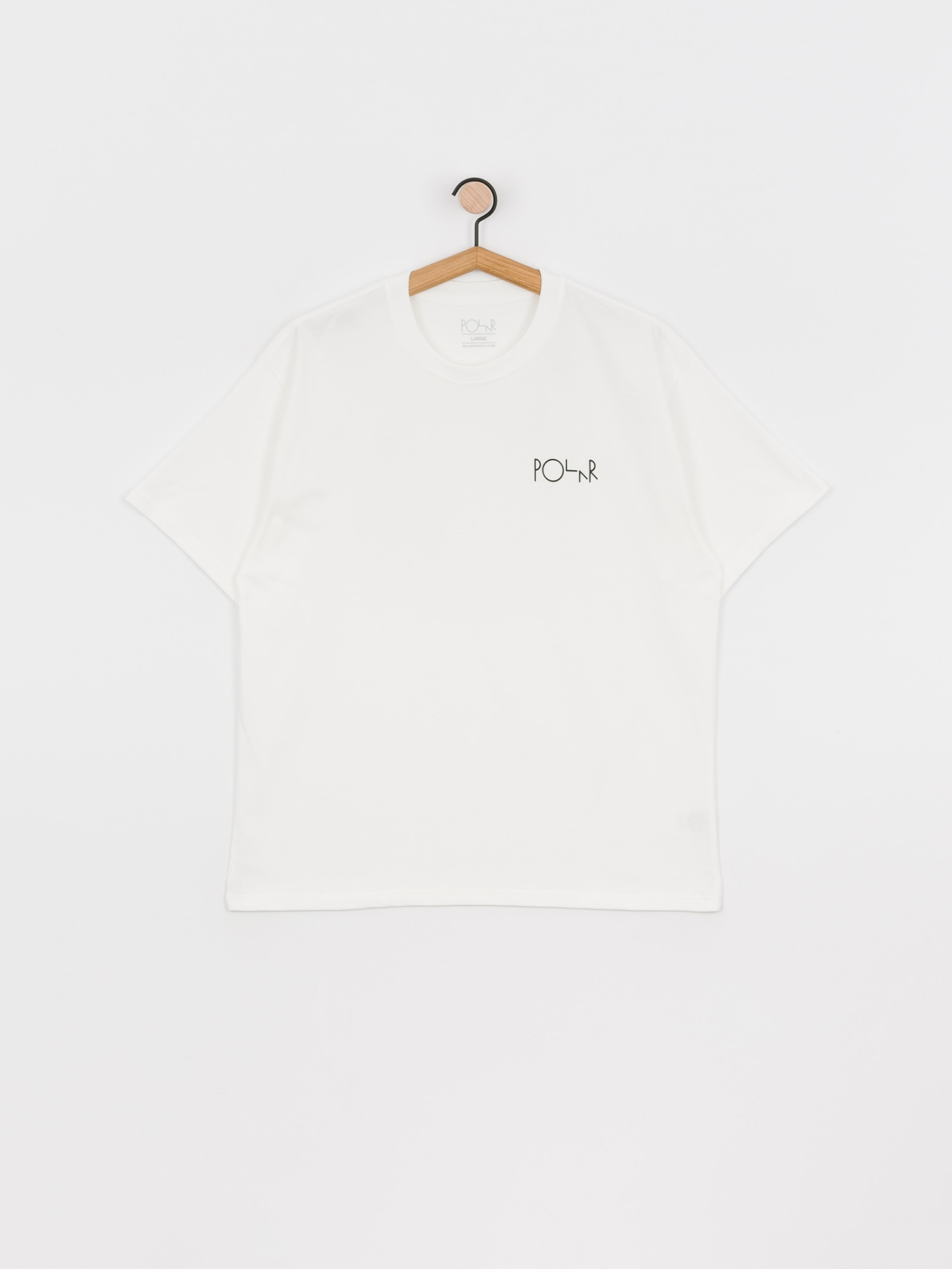 Tričko Polar Skate Moth House Fill Logo (white)