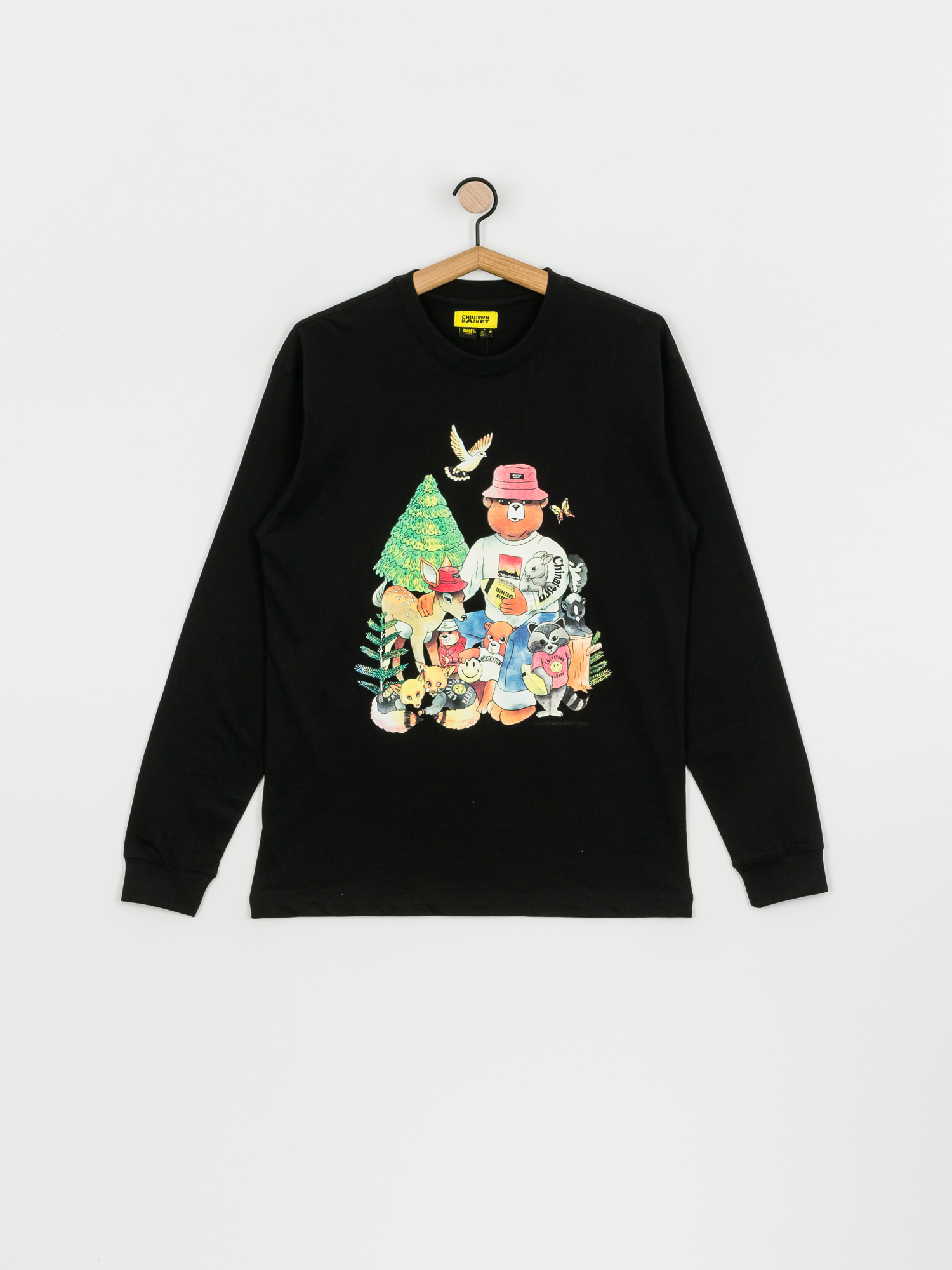 Triko Chinatown Market Smiley Friends (black)