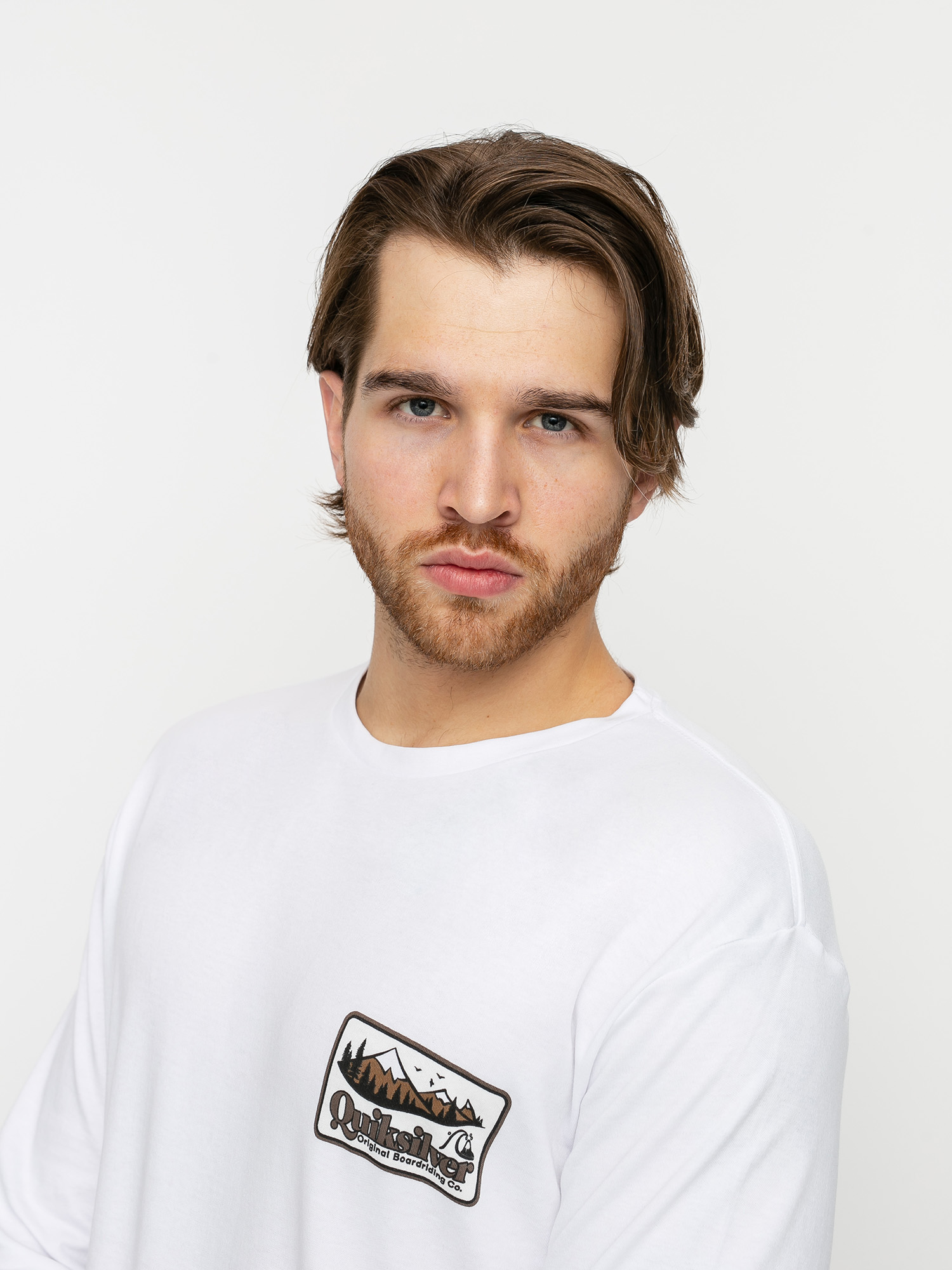 Triko Quiksilver Old Habit (white)