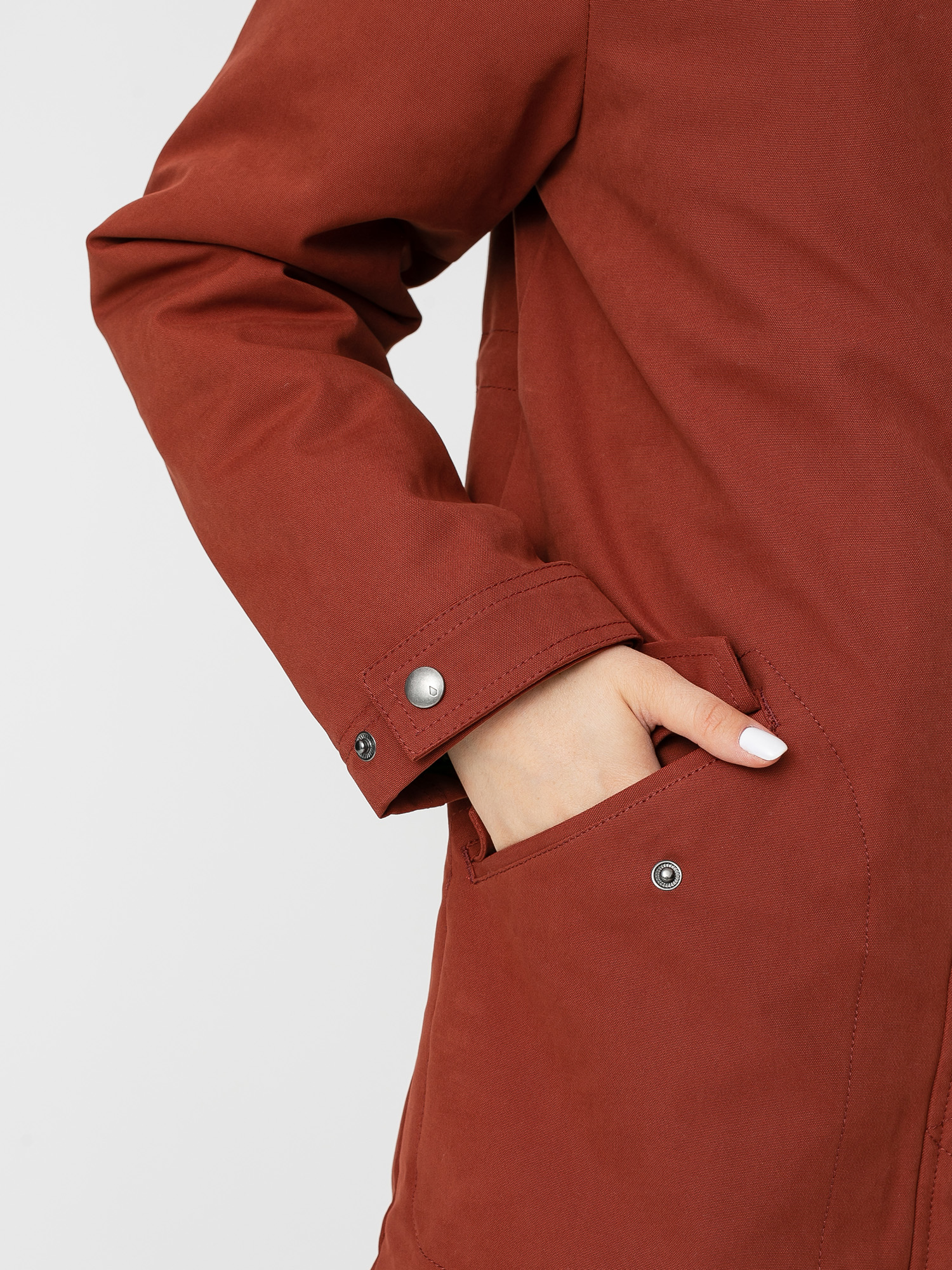 Bunda Volcom Less Is More 5K Parka Wmn (brick)