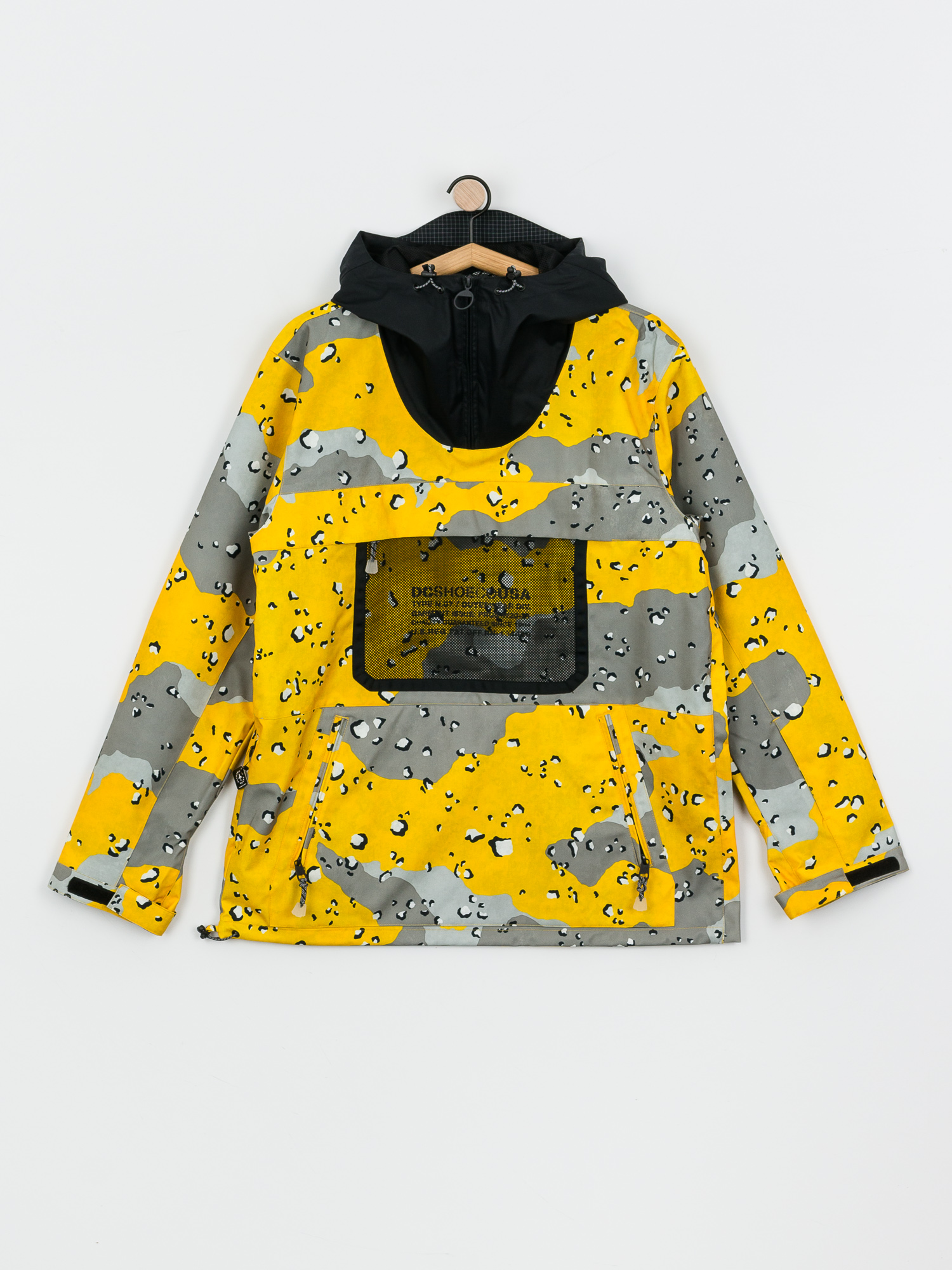 Pánská Snowboardová bunda DC Asap Anorak (chocolate chip lemon chro camo)