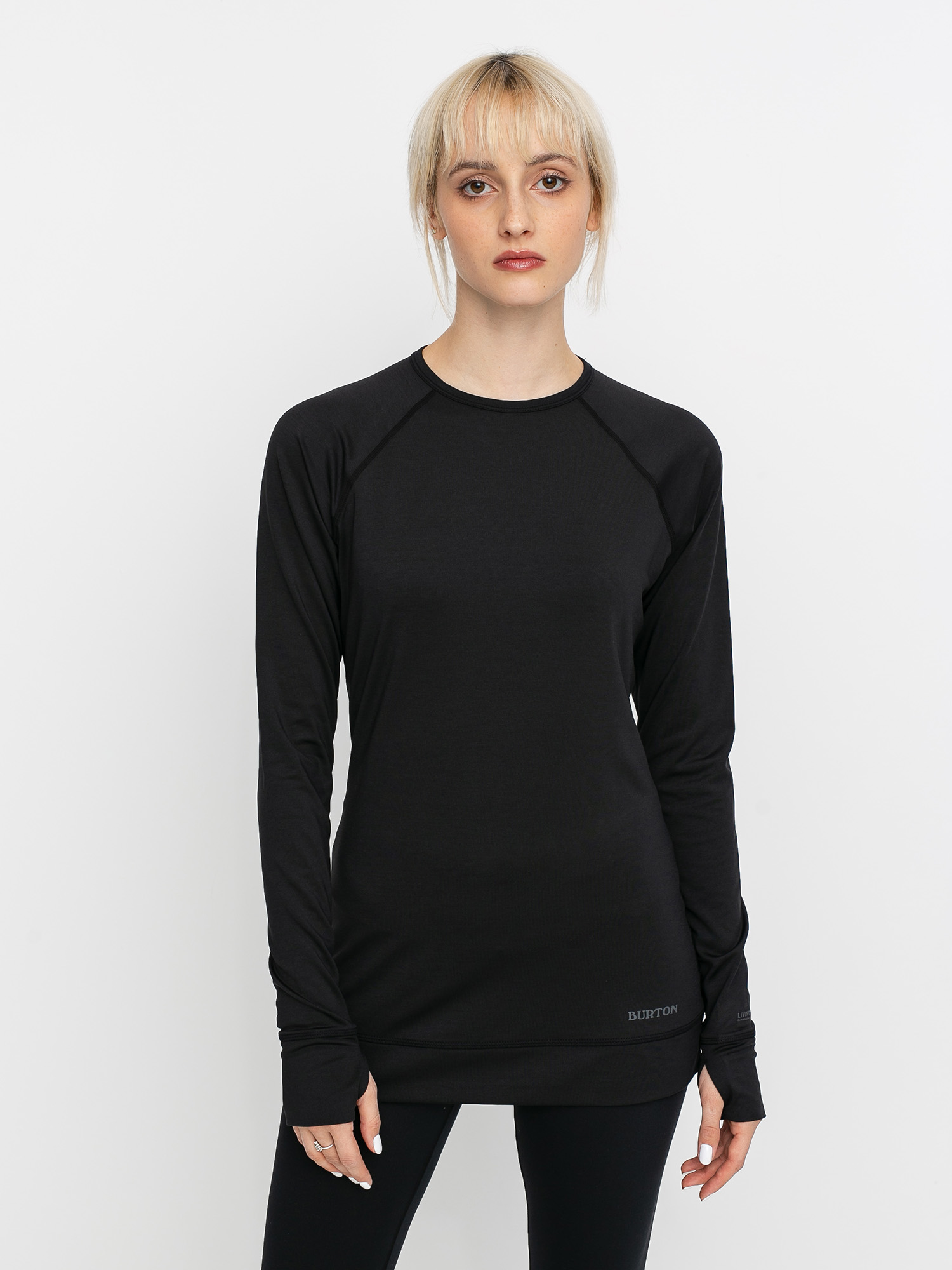 Dámský Termotriko Burton Lightweight X Base Layer Crew (true black)