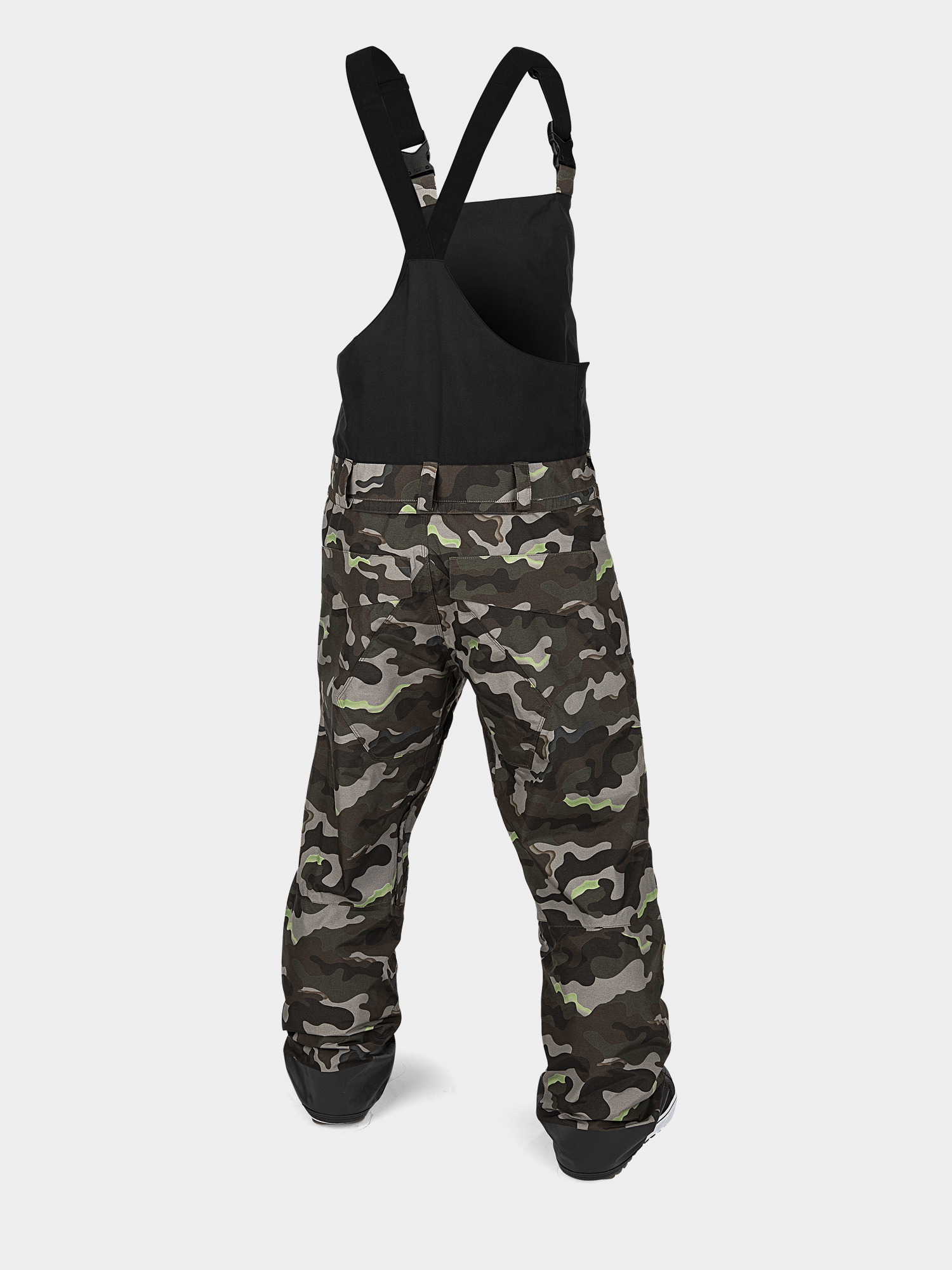 Pánské Snowboardové kalhoty  Volcom Rain Gore Bib Overall (army)