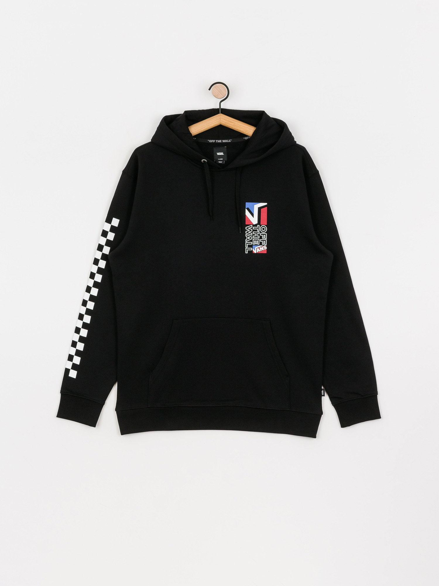 Mikina s kapucí Vans Dimension HD (black)